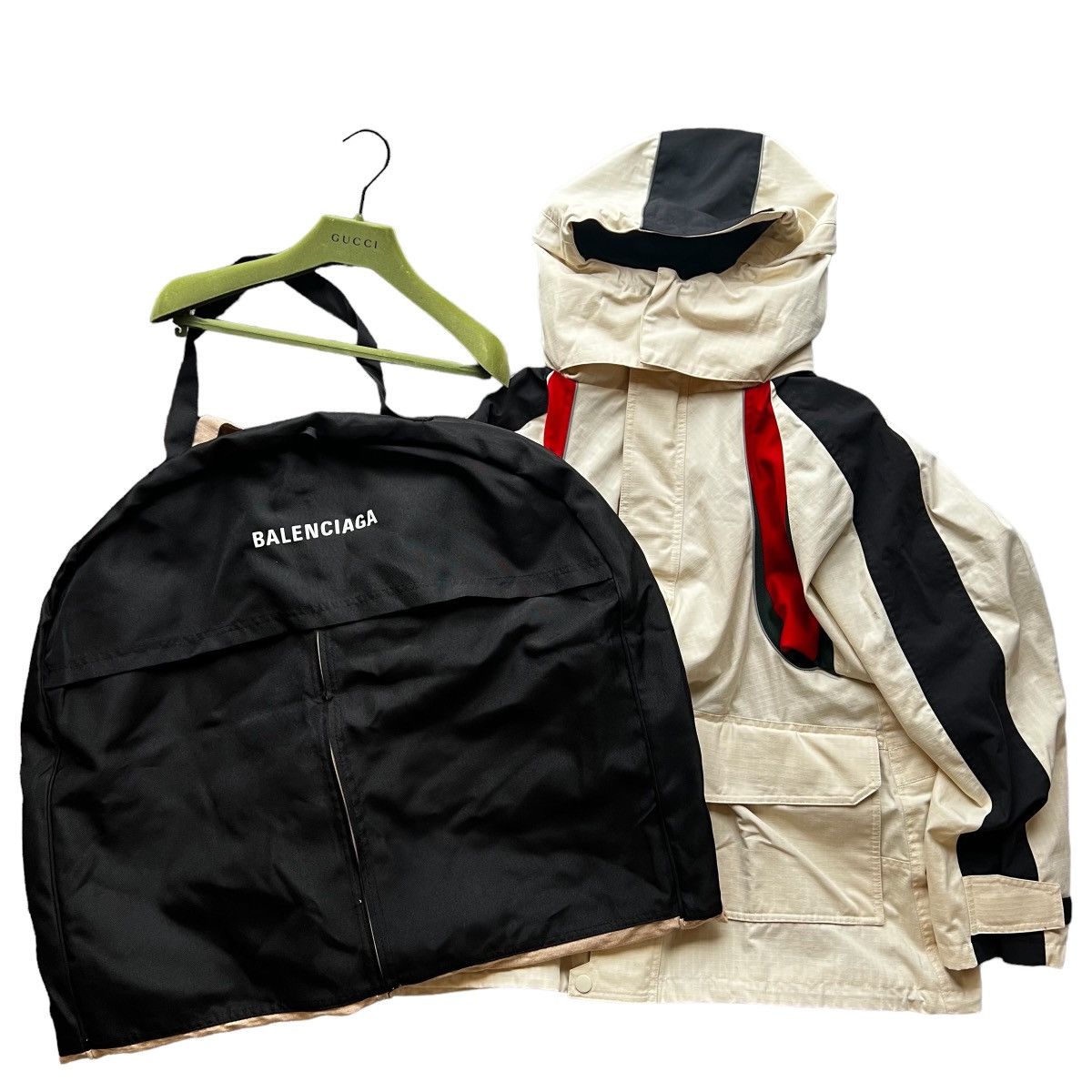 Balenciaga × Gucci GUCCI × BALENCIAGA 21AW THE HACKER PROJECT CSHAPE JACKET Size US S / EU 44-46 / 1 - 2 Thumbnail