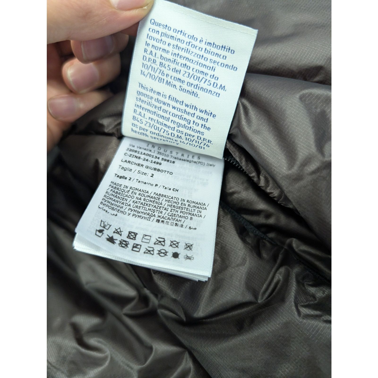 Moncler o1rshd1 Puffer Jacket in Brown Size US M / EU 48-50 / 2 - 15 Thumbnail