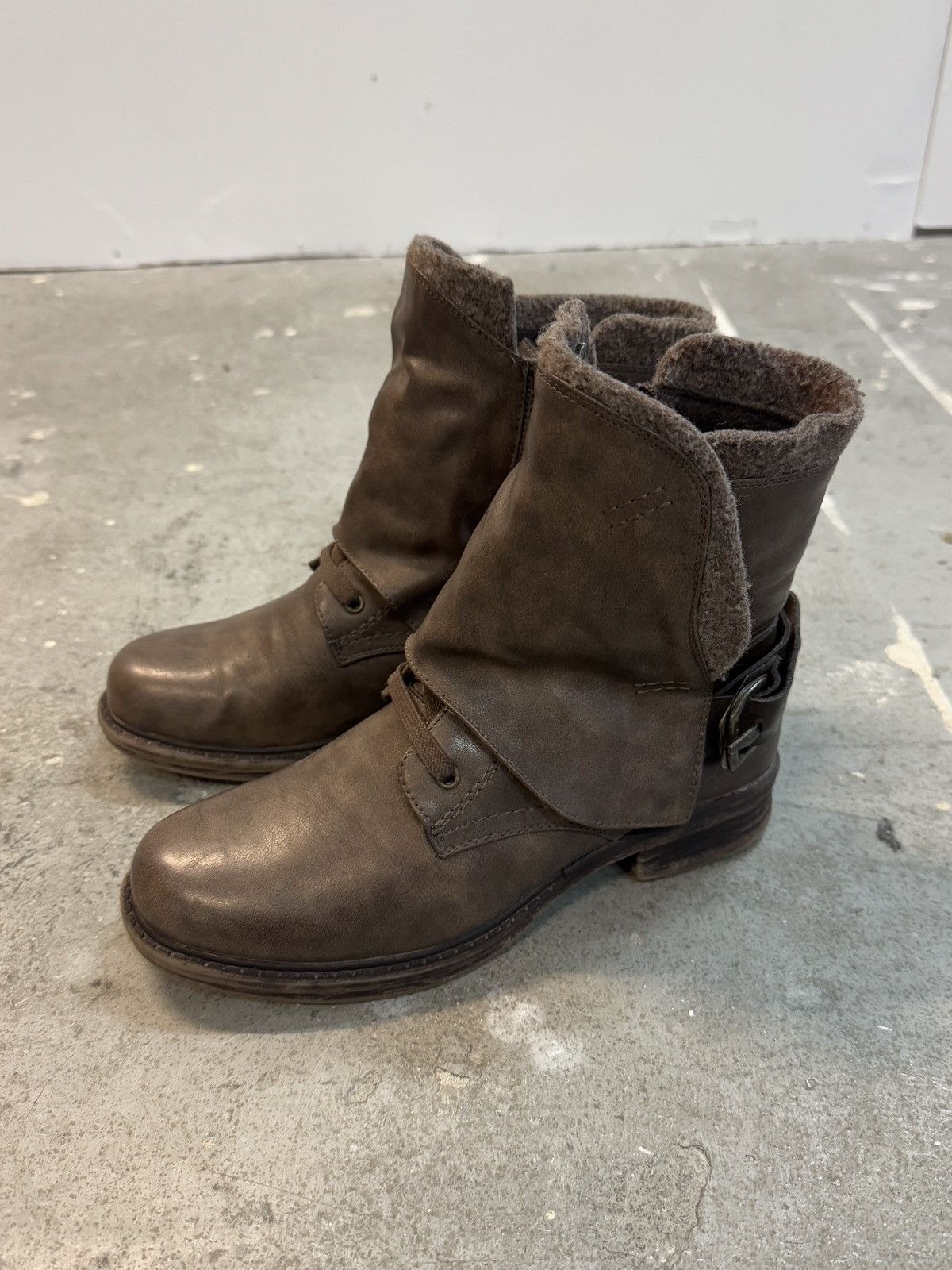 Vintage Vintage Leather Biker Boxer Boots Size US 8 / IT 38 - 5 Thumbnail