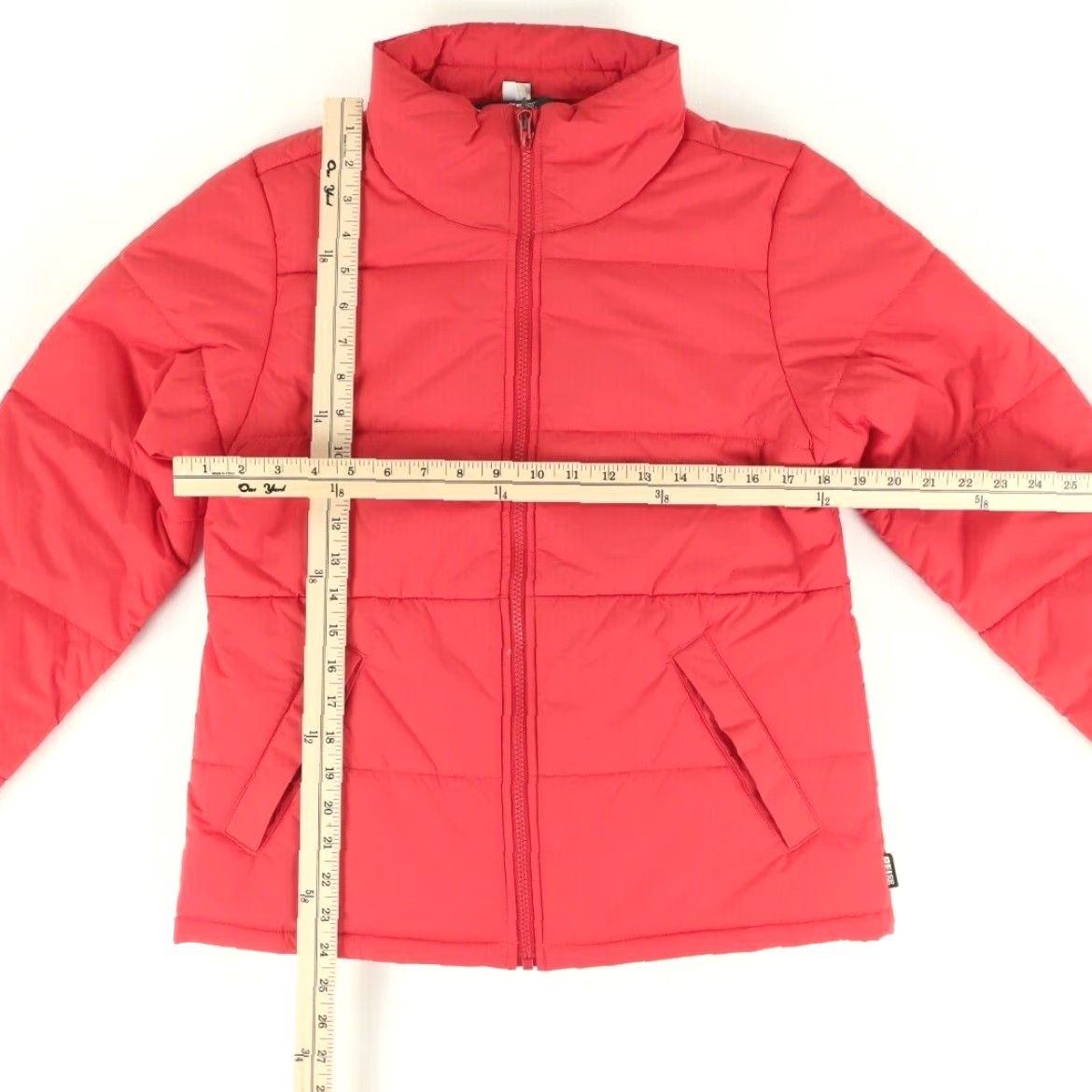Vintage REI Co-op Fat Puffer Nylon Jacket Red Women's Small Polyester Insulated Size S / US 4 / IT 40 - 3 Thumbnail