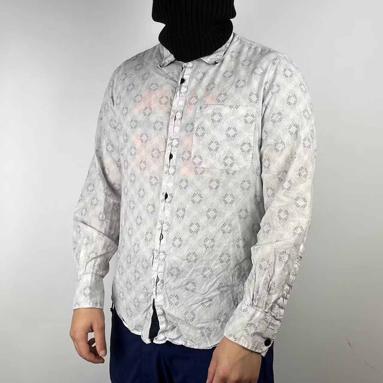 Armani Armani jeans shirt multi logo size Medium Size US M / EU 48-50 / 2 - 1 Thumbnail