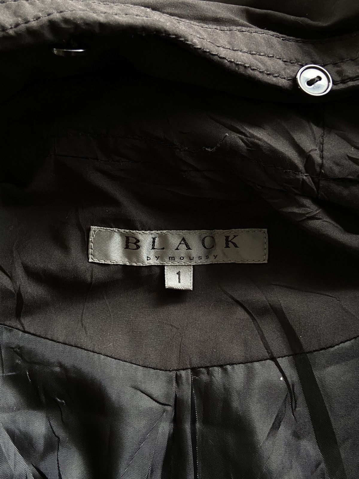 20471120 2000s Black by Moussy - Vkei Style Layered Sherpa Jacket Size US M / EU 48-50 / 2 - 9 Thumbnail