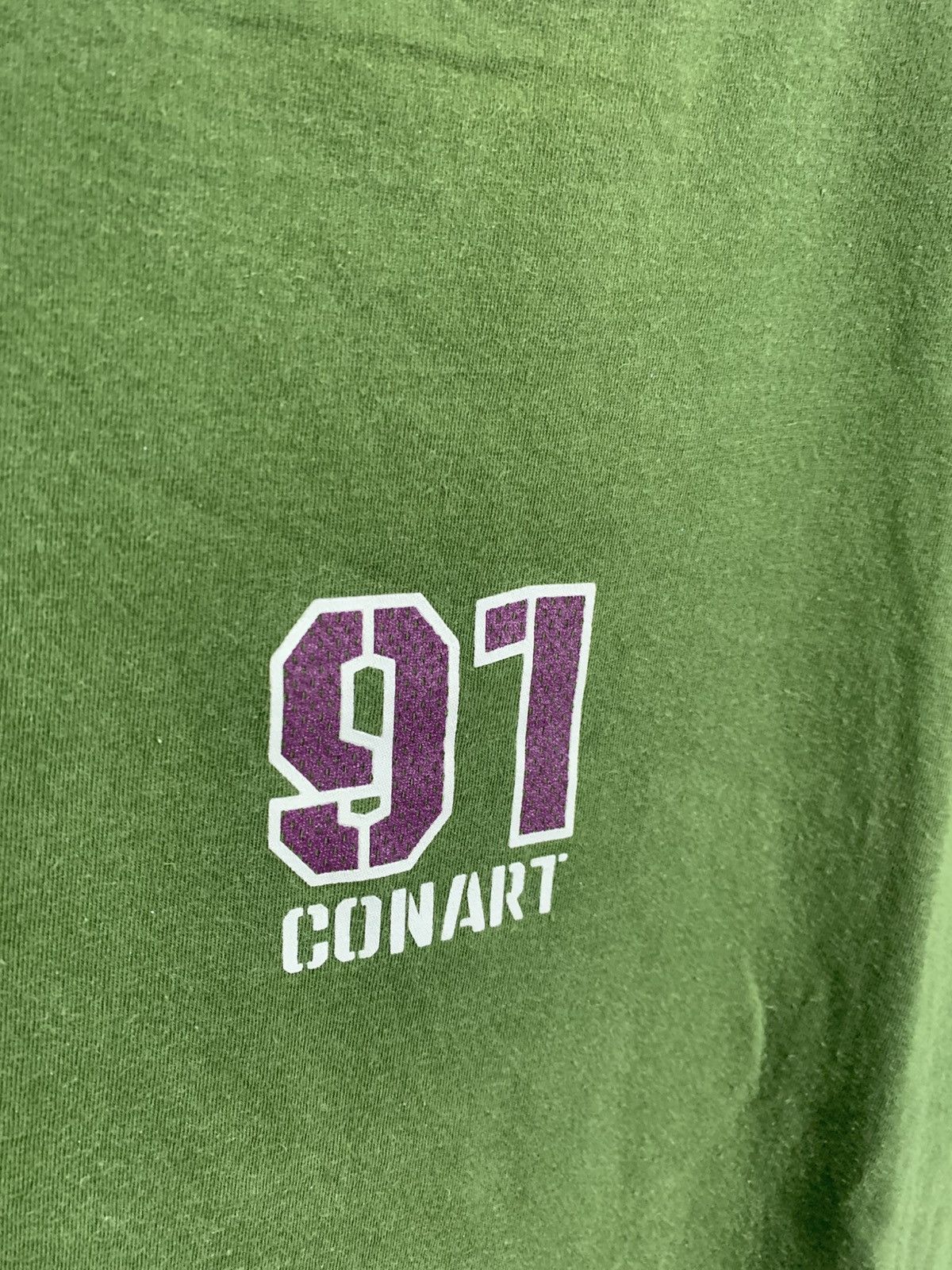 Japanese Brand Vintage 1990’s Con Art Skate T-shirt Size US L / EU 52-54 / 3 - 7 Thumbnail