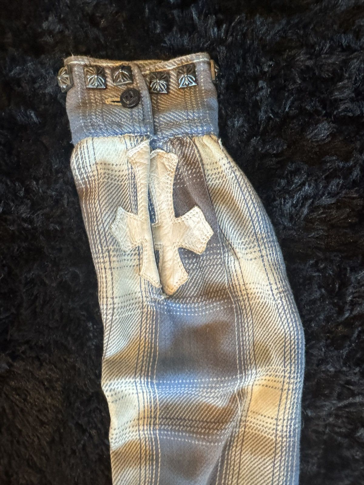 Chrome Hearts Chrome Hearts Studded Flannel Shirt Size US M / EU 48-50 / 2 - 7 Thumbnail