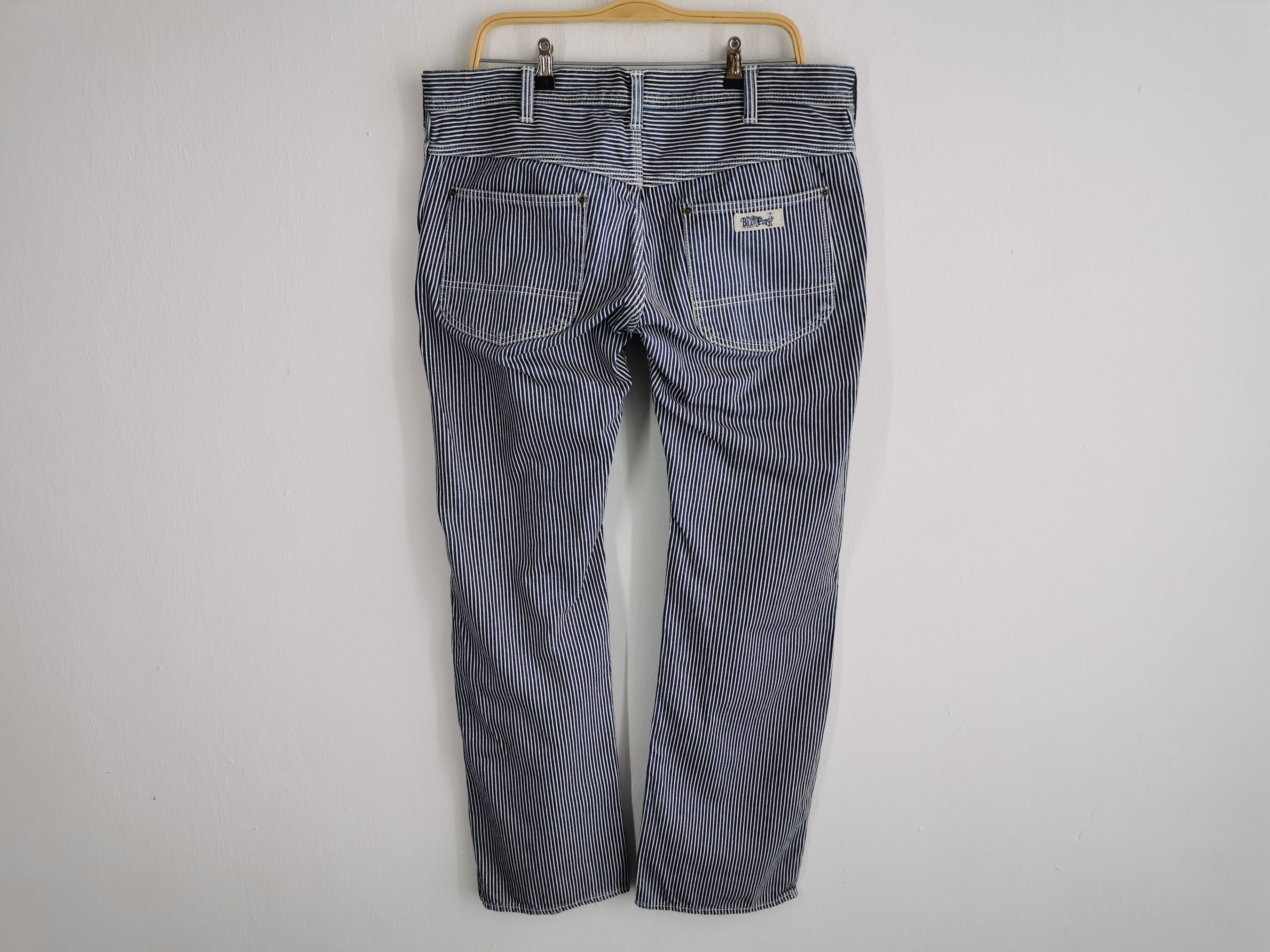 Vintage Blue Port Hickory Japenese Denim Made In Japan Size 38/36x33 Size US 38 / EU 54 - 2 Thumbnail