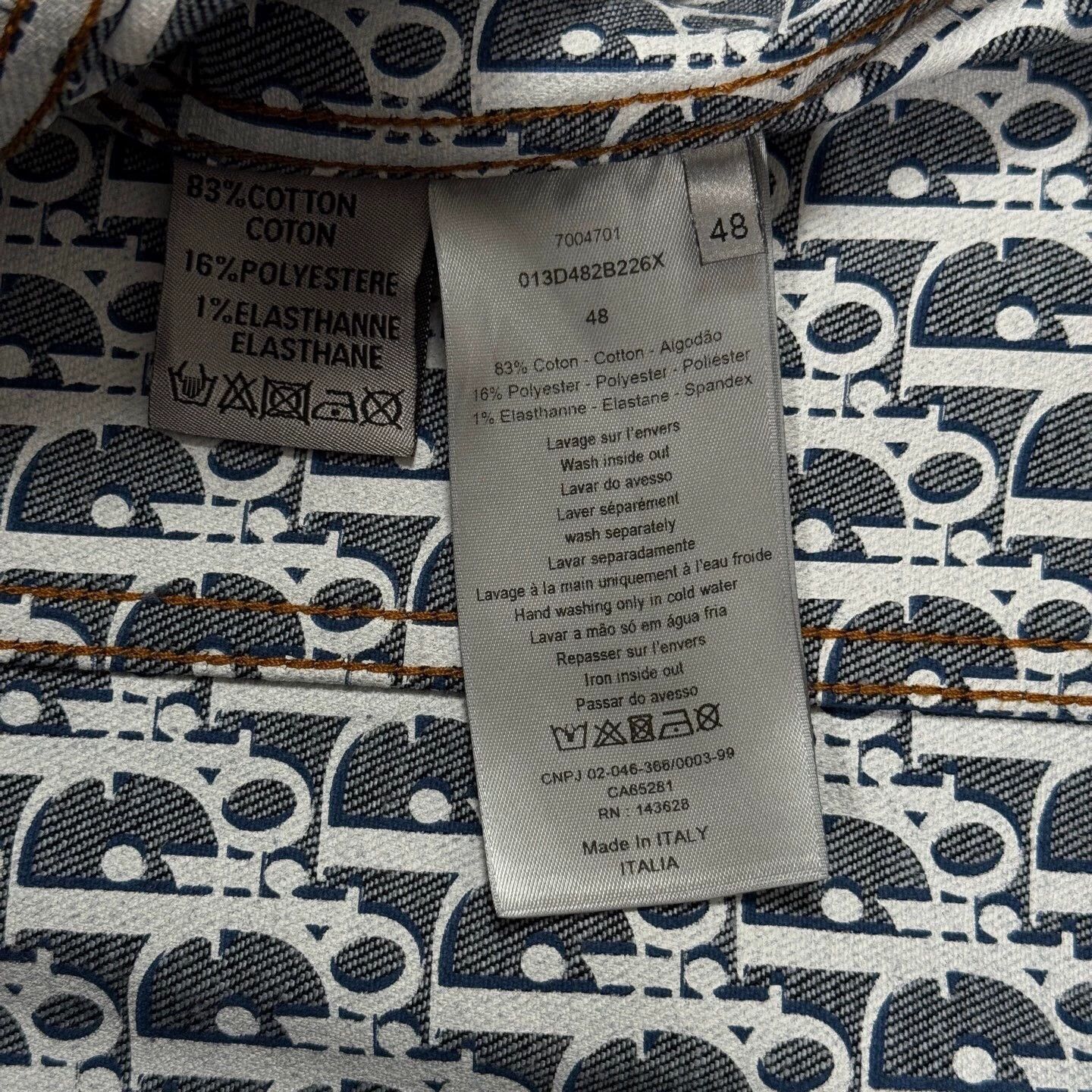 Dior Dior blue inner women denim jacket 48 new Size XL / US 12-14 / IT 48-50 - 4 Thumbnail