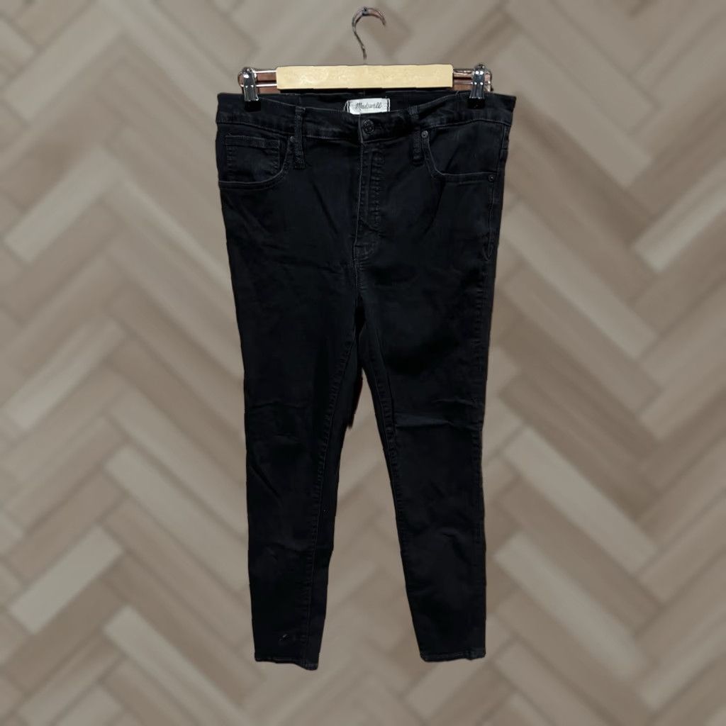 Madewell Madewell Pants Black Skinny Ankle Women 30 High Rise Size 30 Womens Size 30" / US 8 / IT 44 - 1 Thumbnail