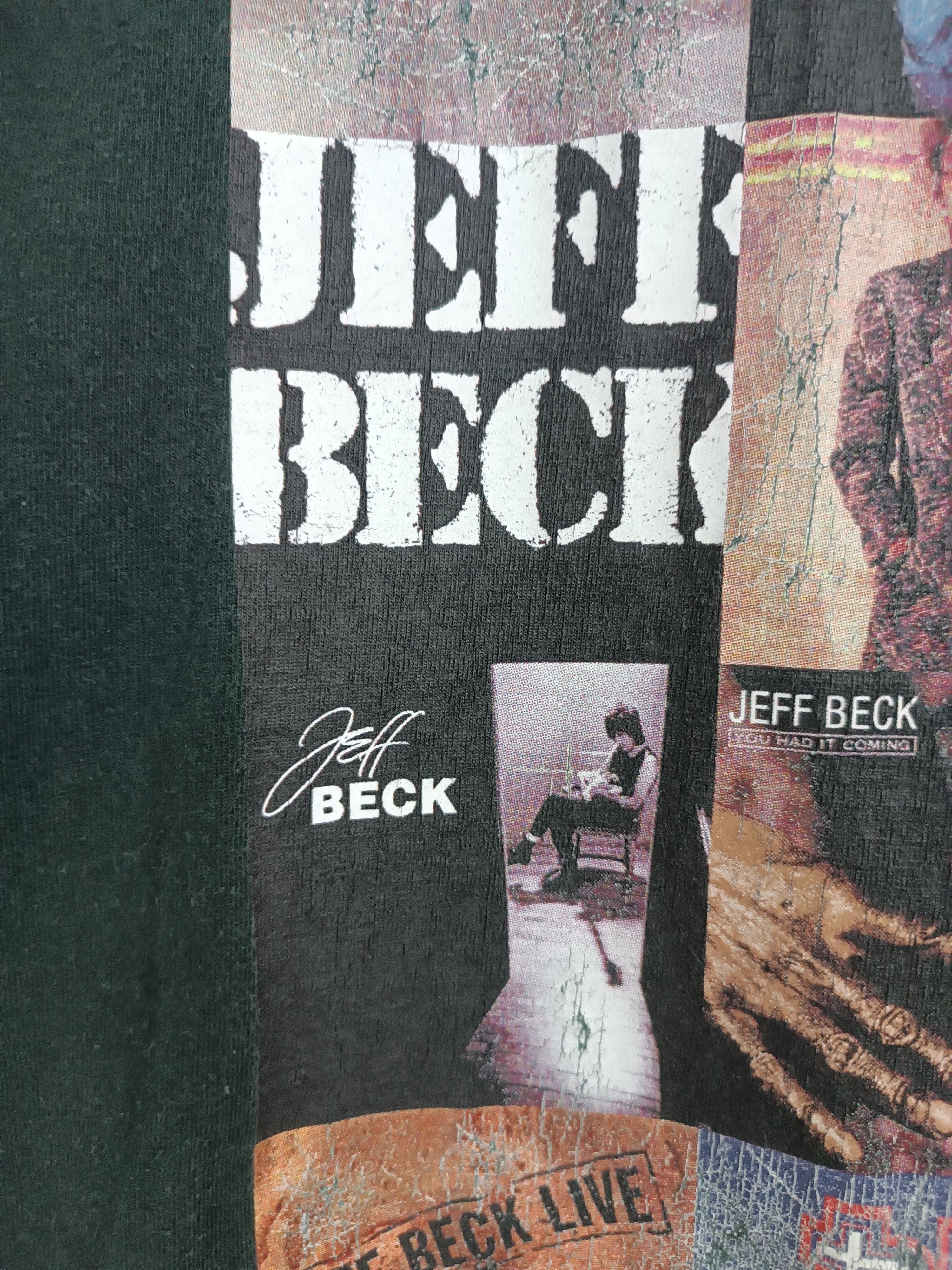 Band Tees VINTAGE '08 JEFF BECK ALBUM COLLECTION FADED TEE YARDBIRDS Size US L / EU 52-54 / 3 - 9 Thumbnail