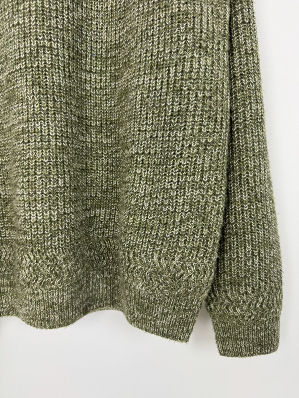 Folk Blend Knitted Crew Neck Sweater