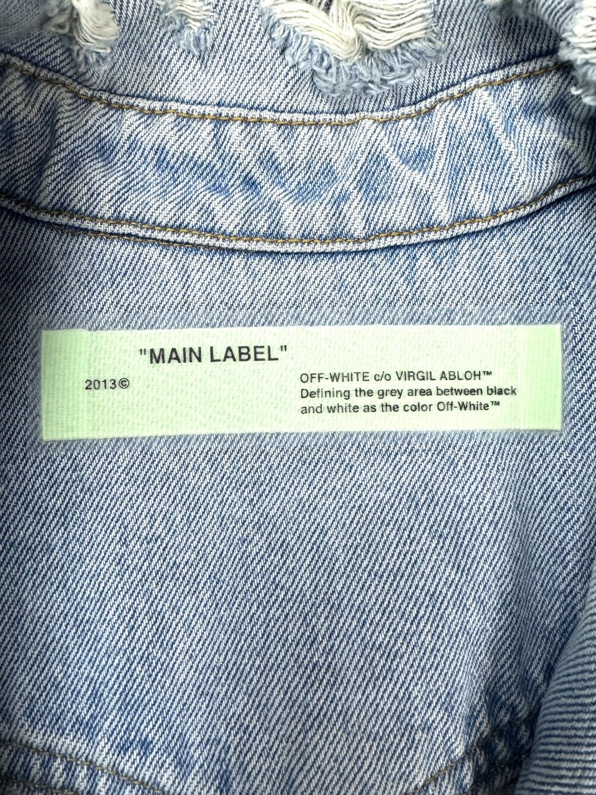 Off-White Off-White Temperature 2018 denim shirt jacket S Size US S / EU 44-46 / 1 - 8 Thumbnail