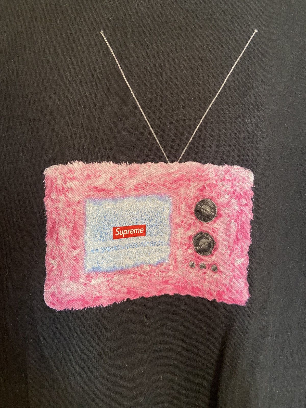 Supreme Supreme TV Tee Size US M / EU 48-50 / 2 - 2 Thumbnail