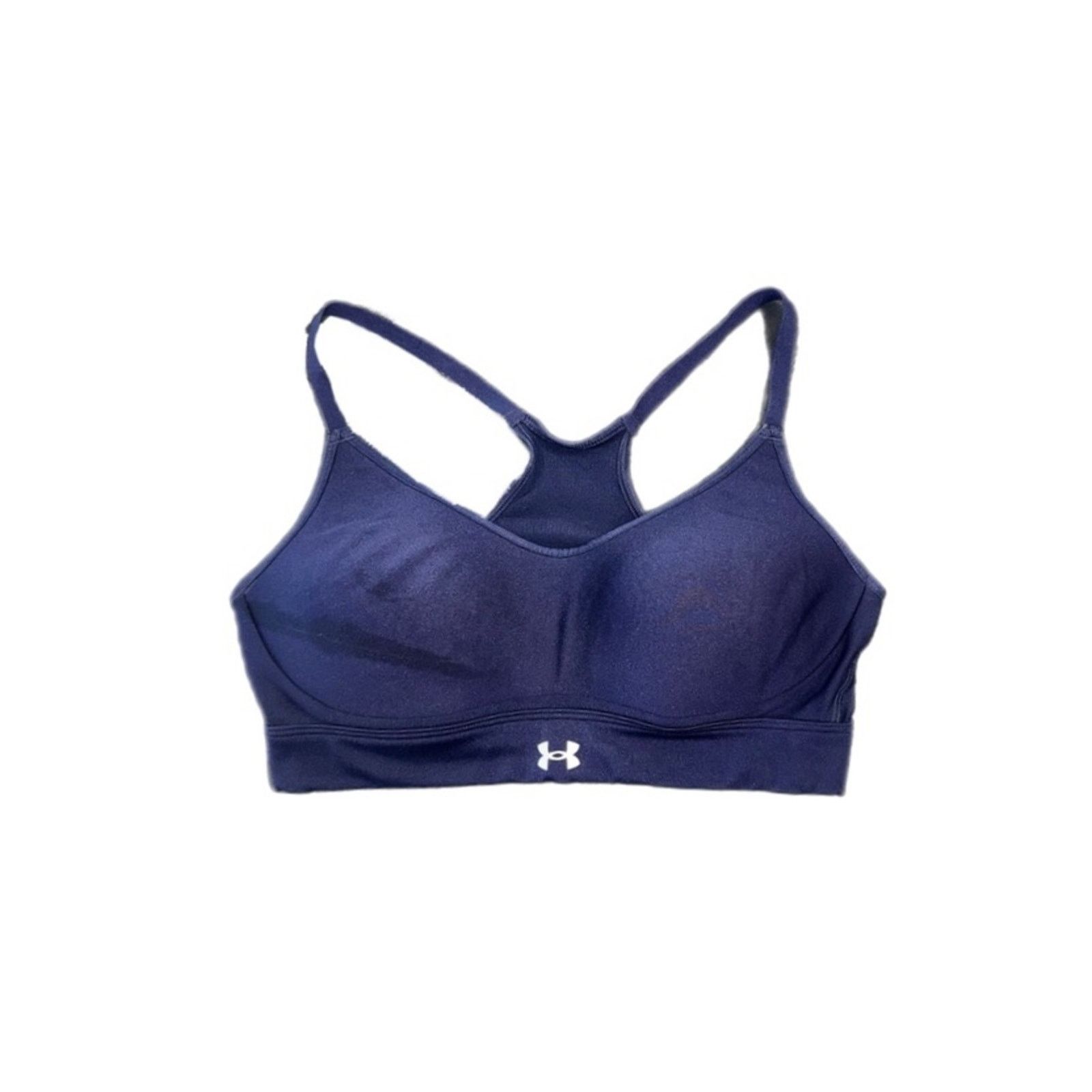 Under Armour Under Armour Navy Blue Racerback Sports Bra Size M / US 6-8 / IT 42-44 - 1 Thumbnail