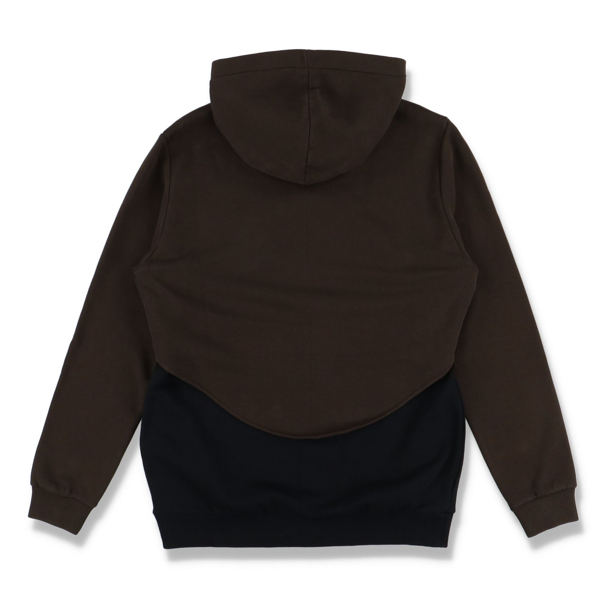 Givenchy Brown and Black Double Layered Hoodie Size S / US 4 / IT 40 - 9 Thumbnail