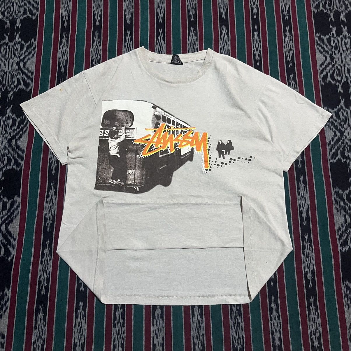 Stussy vintage stussy tee Size US M / EU 48-50 / 2 - 2 Thumbnail