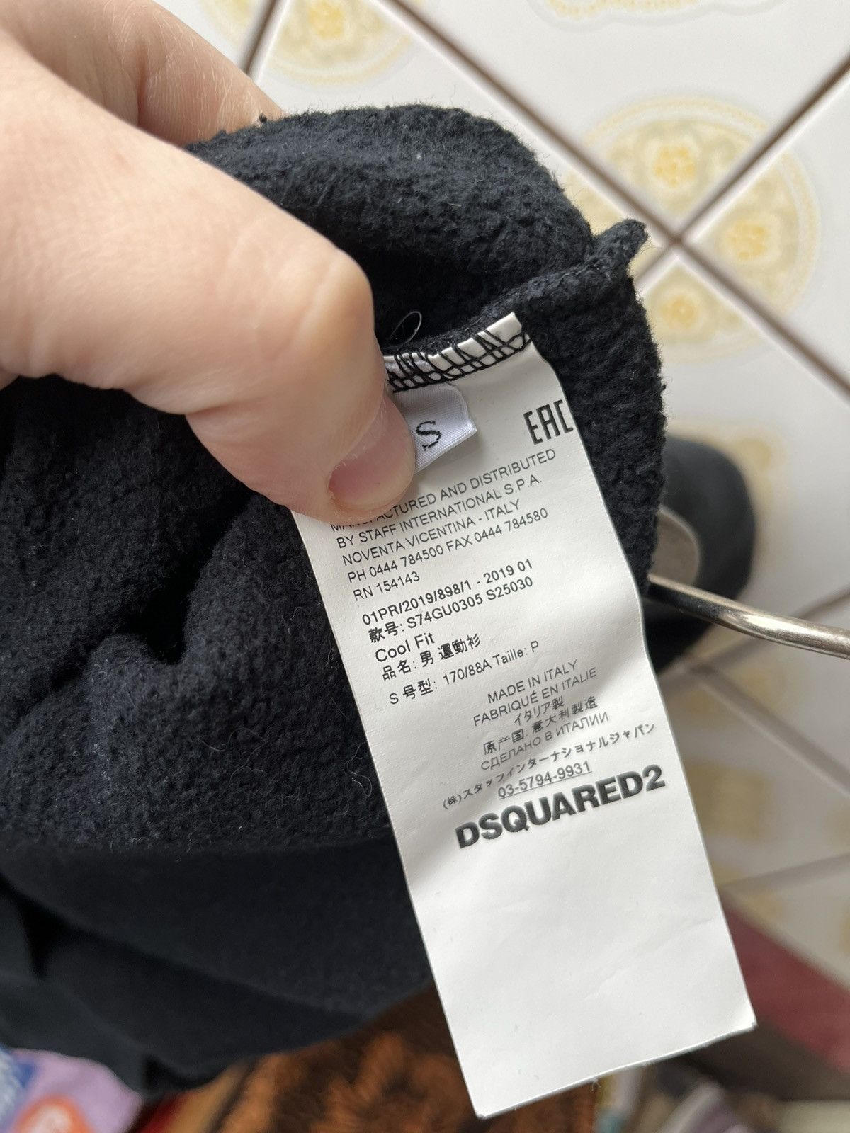 Dsquared2 Dsquared2 black sweatshirt Size US S / EU 44-46 / 1 - 5 Thumbnail