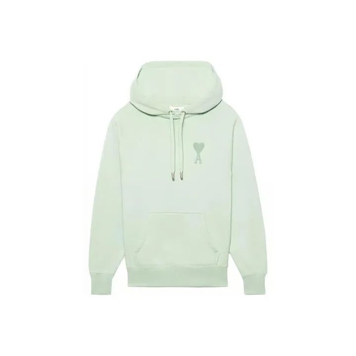 AMI AMIPARIS SS22 Logo Heart Hoodie 0079 Size US XL / EU 56 / 4 - 1 Thumbnail