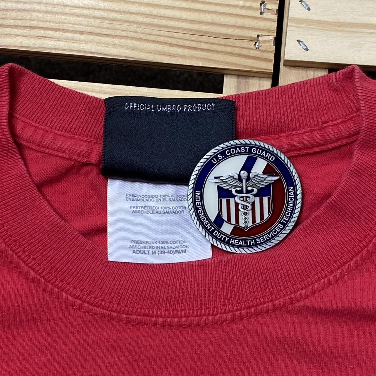 Umbro Vintage Umbro x England 3 Lion Crest Red Tee Size Medium Size US M / EU 48-50 / 2 - 3 Thumbnail