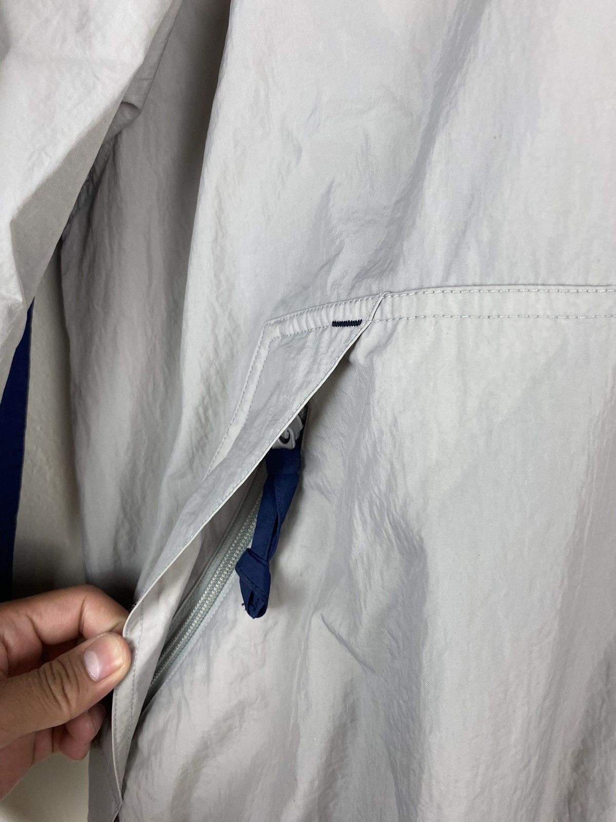 Vintage 90’s Nike Pullover Windbreaker Zip Center Swoosh