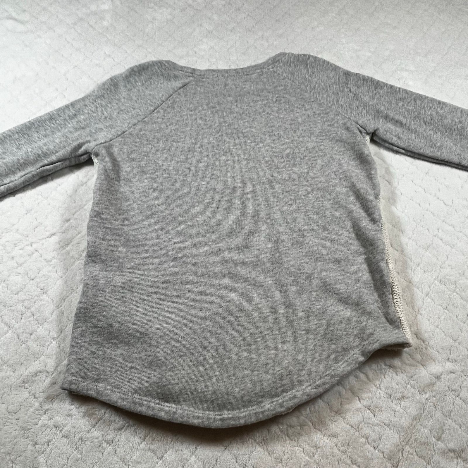 Other P.J. Salvage Sweater Sweatshirt Cable Knit Gray Cream Size S / US 4 / IT 40 - 5 Thumbnail