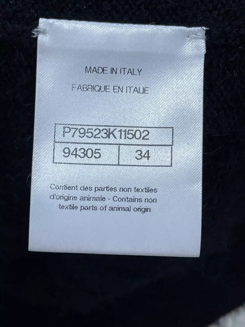 Chanel Chanel 5S new hot diamond ostrich wool knitted cardigan 250 Size XXS / US 00 / IT 34 - 7 Thumbnail