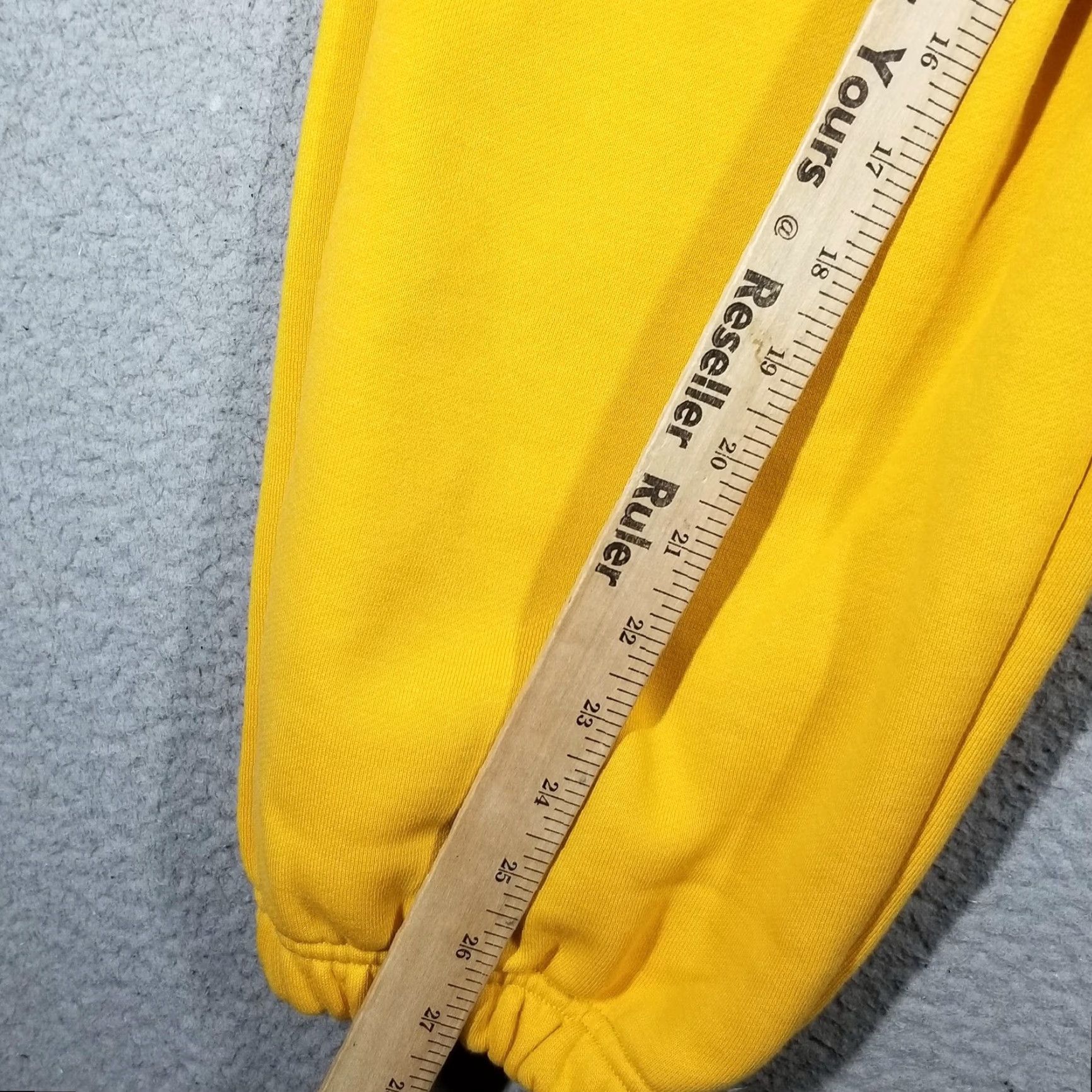 Jordan Brand Jordan Pants Mens Small Yellow Jumpman Flight Fleece Sweatpants Nike FB5113-753 Size US 29 - 7 Thumbnail