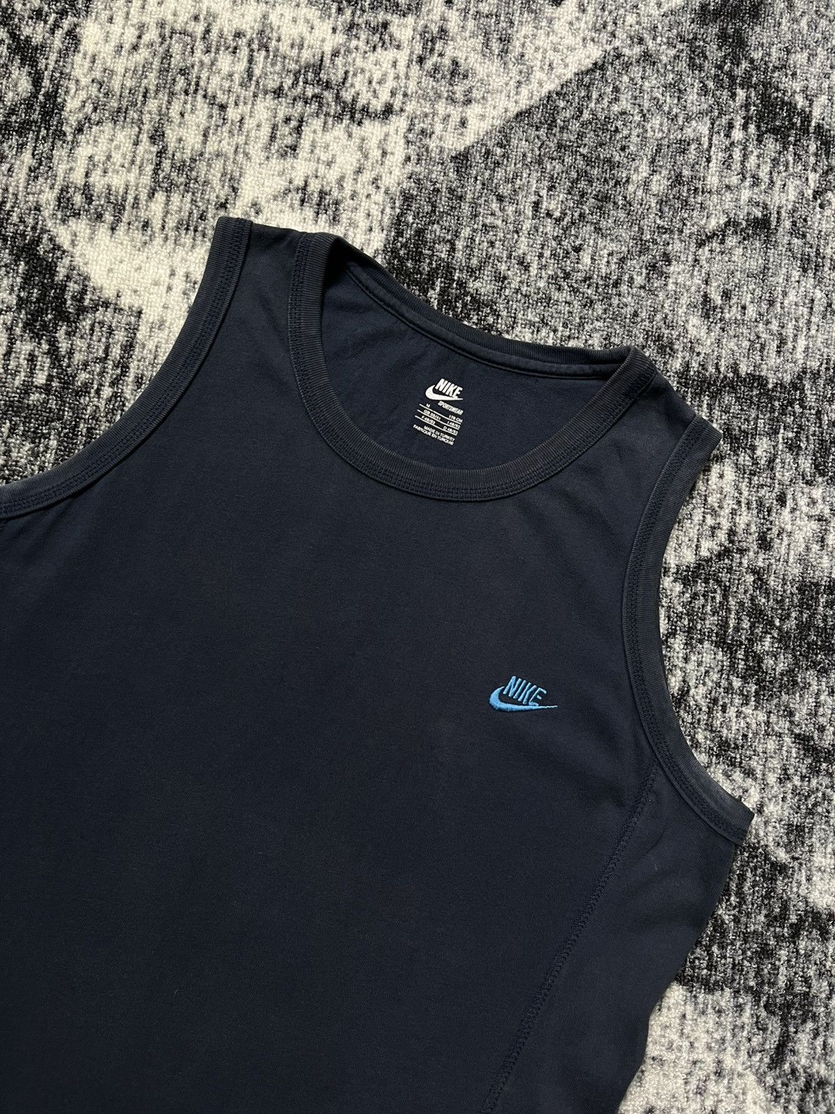 Nike × Vintage Vintage Nike T-Shirt Undershirt Sportswear Y2K 90’s Size US M / EU 48-50 / 2 - 2 Thumbnail