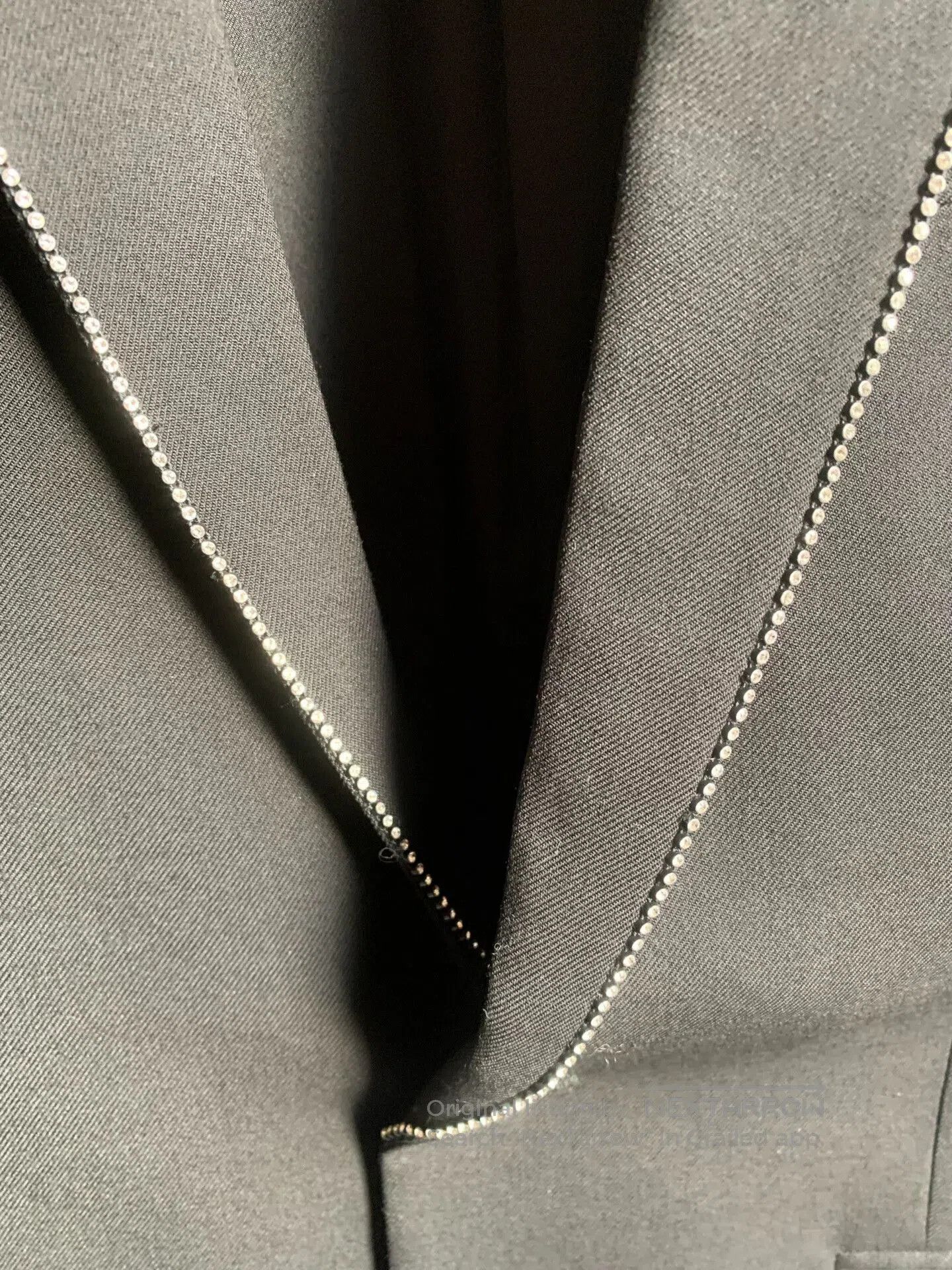 Saint Laurent Paris Saint Laurent Hedi 16FW Crystal Trim Blazer. Size US S / EU 44-46 / 1 - 4 Thumbnail