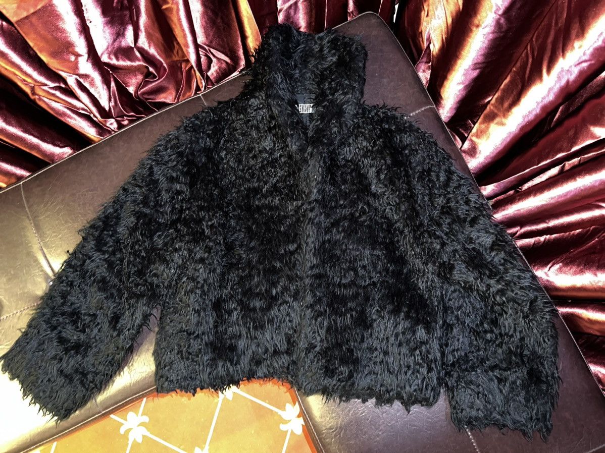 Japanese Brand Vintage Mikaru club faux fur jacket 🖤 Size US M / EU 48-50 / 2 - 9 Thumbnail