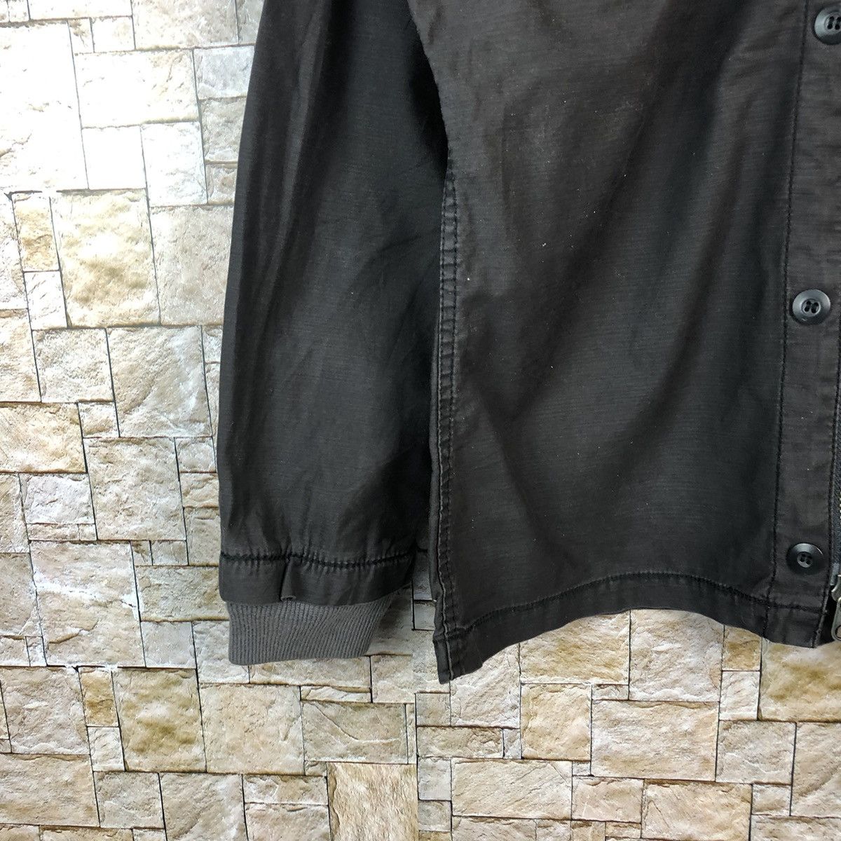 Japanese Brand Back Number Black Bombers Jacket #A839 Size US XL / EU 56 / 4 - 7 Thumbnail