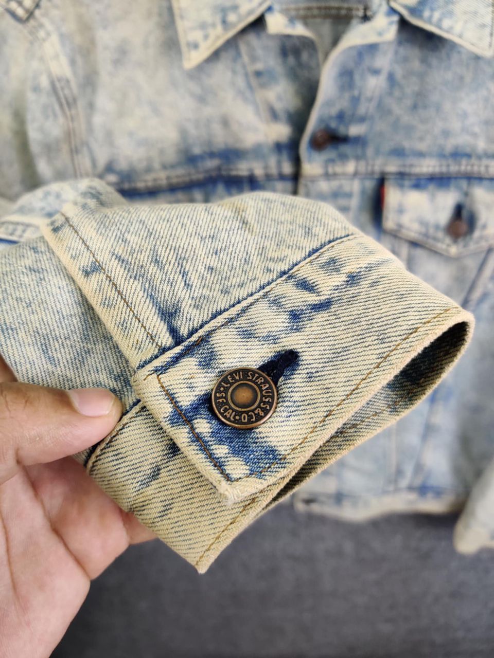 Levi's Vintage 90s Levi's 70505 - 0217 Denim Trucker Jacket Size US M / EU 48-50 / 2 - 12 Thumbnail