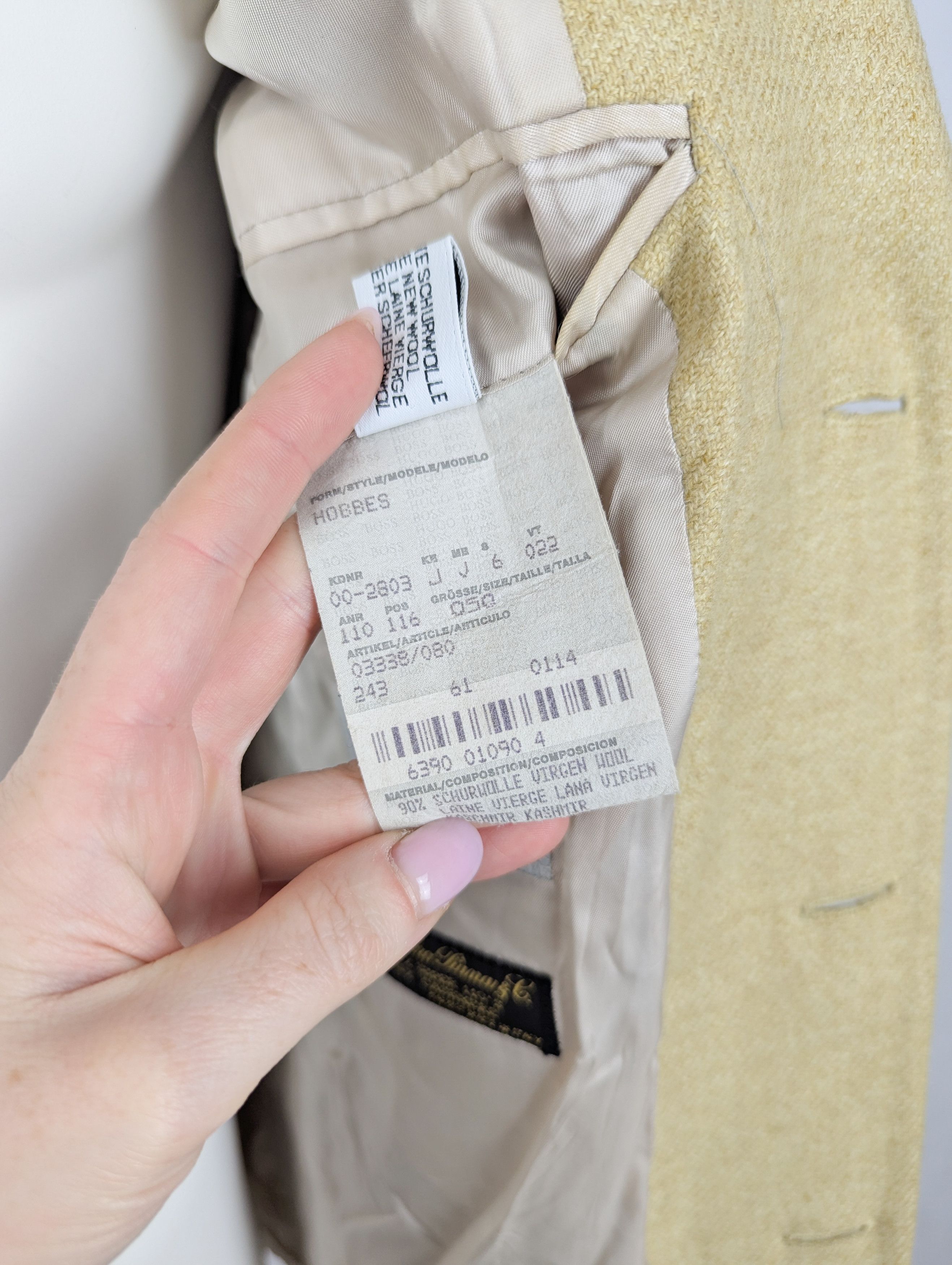 Hugo Boss Loro Piana Men's Jacket Size 50R - 4 Thumbnail