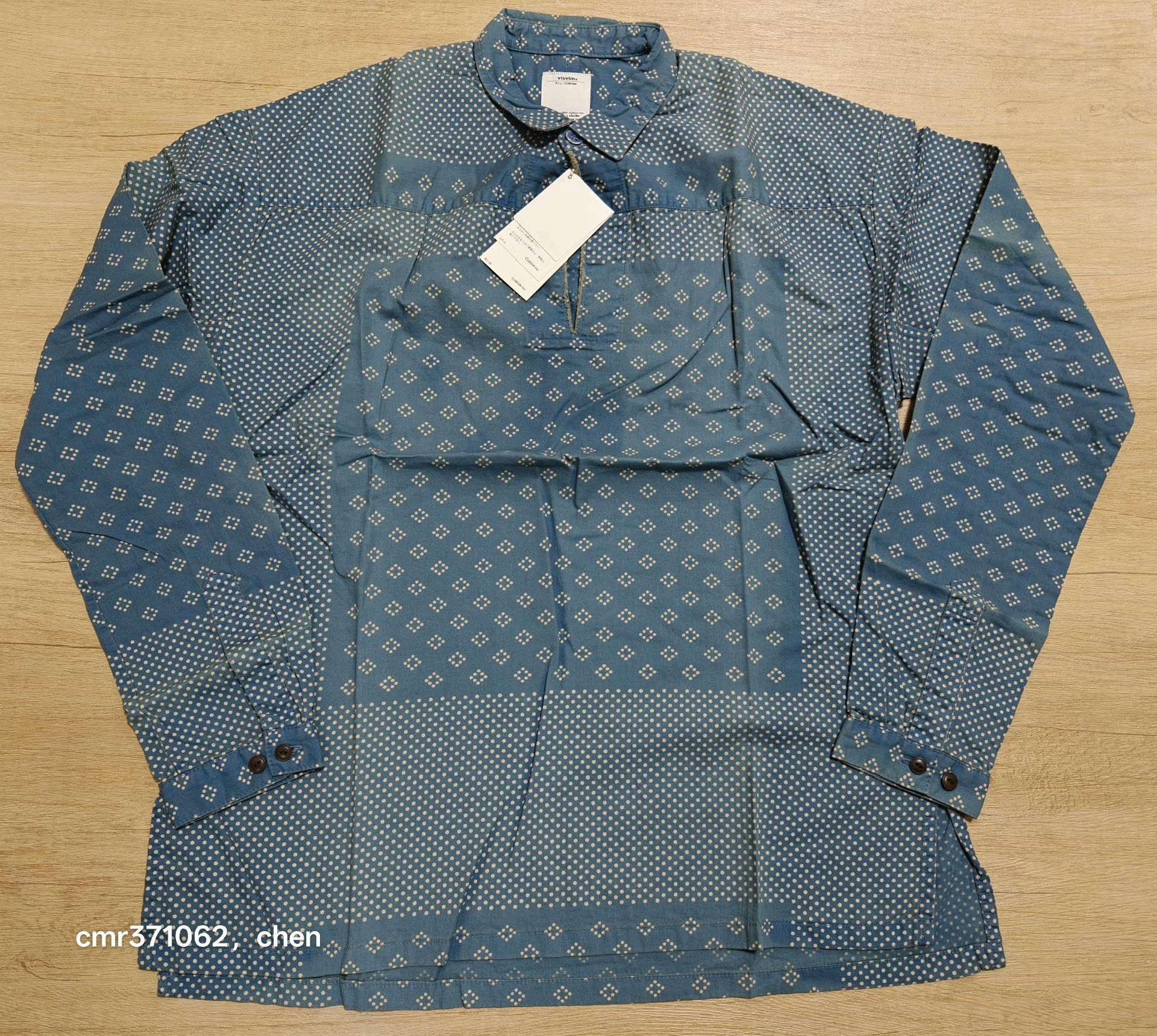 Visvim VISVIM KERCHIEF DOTS TUNIC SHIRT | Grailed
