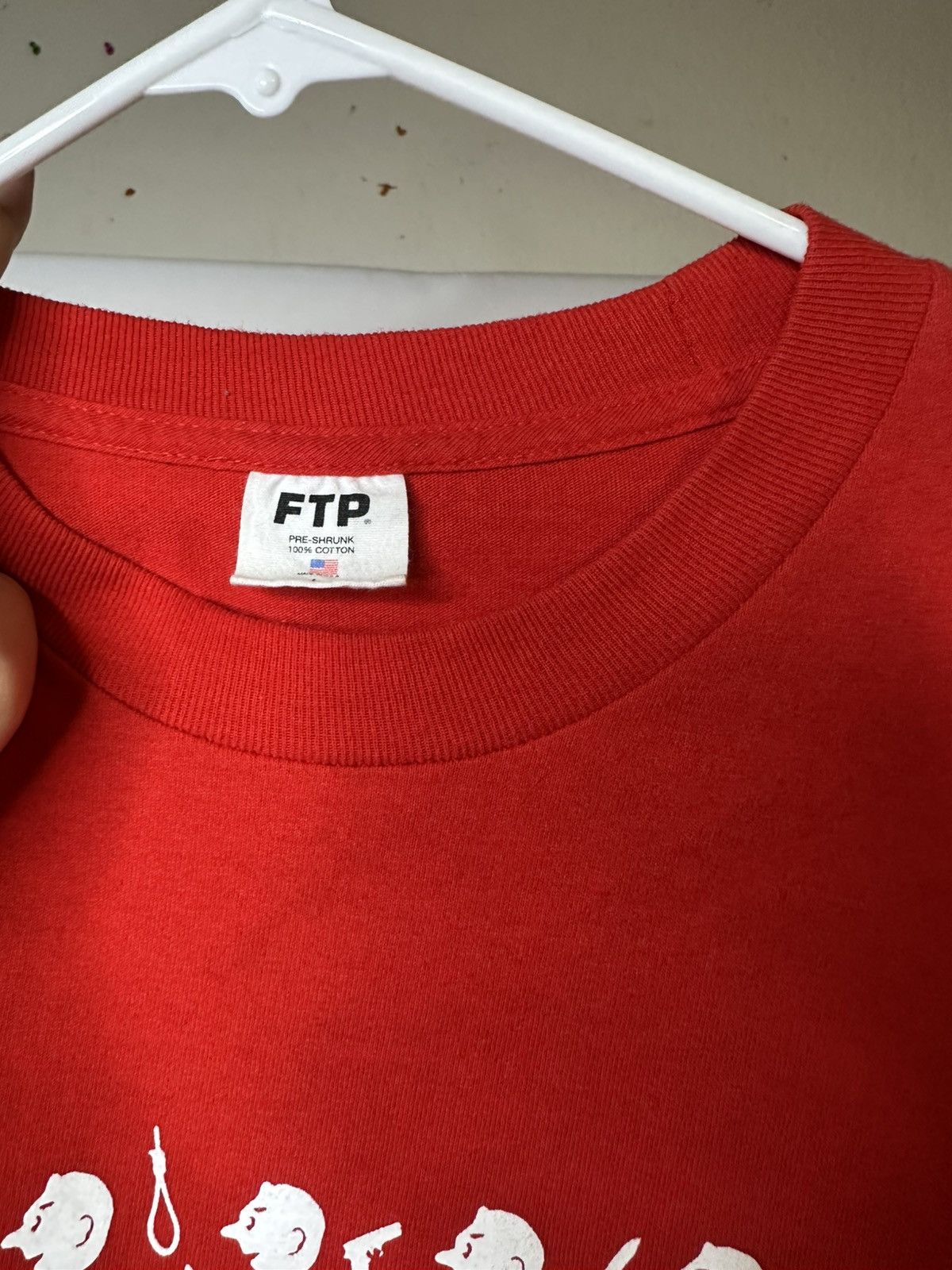 Fuck The Population FTP Choose Your Fate Tee - Red Size US L / EU 52-54 / 3 - 4 Thumbnail
