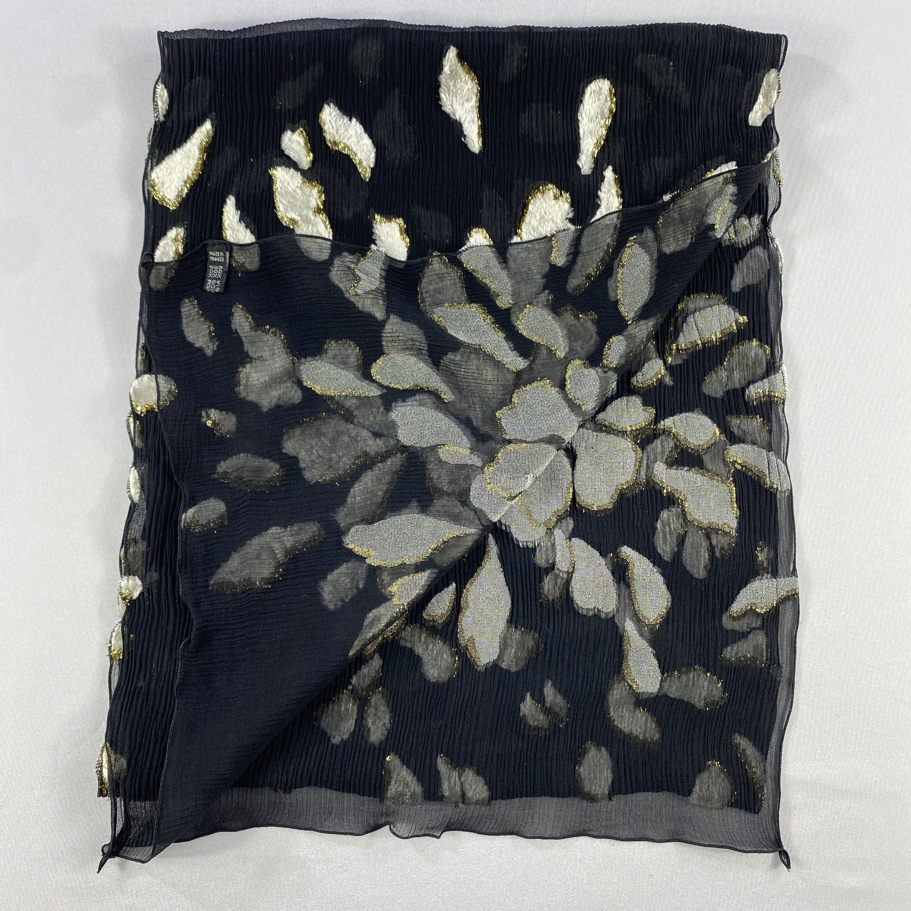Japanese Brand × Vintage Vintage Castel Floral Silk Scarf SS089 Size ONE SIZE - 4 Thumbnail