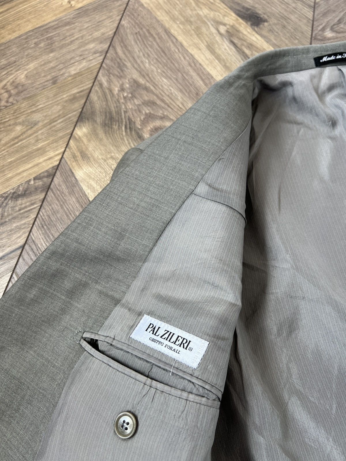 Pal Zileri Vintage Pal Zileri Classic Two Piece Gray Suit Size 54R - 8 Thumbnail