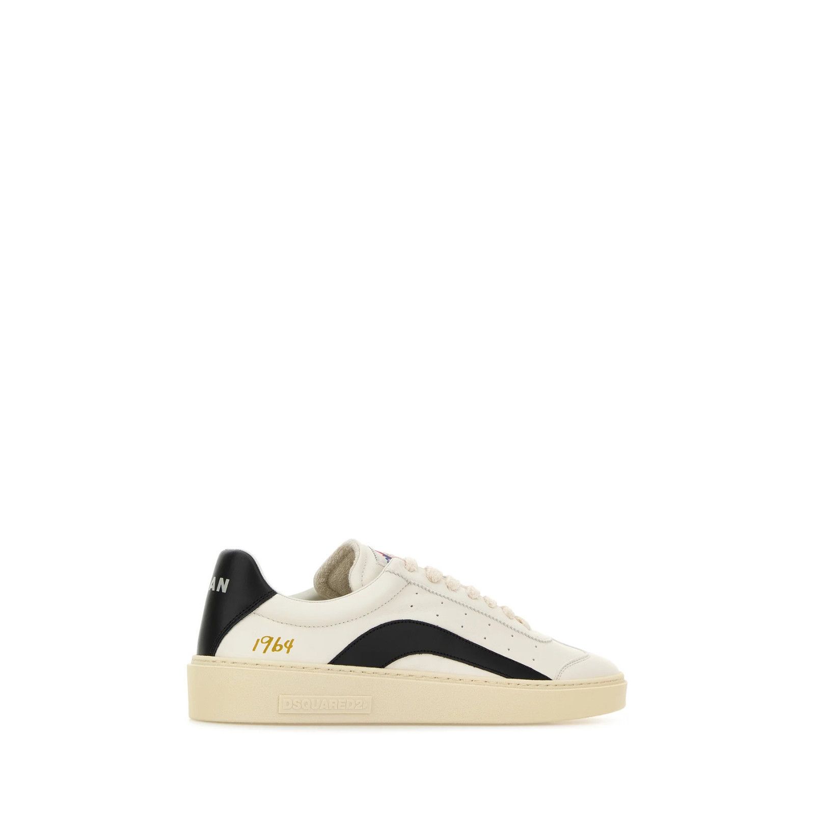 Dsquared2 DSQUARED2 Rider White/Black Sneakers New & Authentic (Men's Size US 8 / EU 41 - 3 Thumbnail