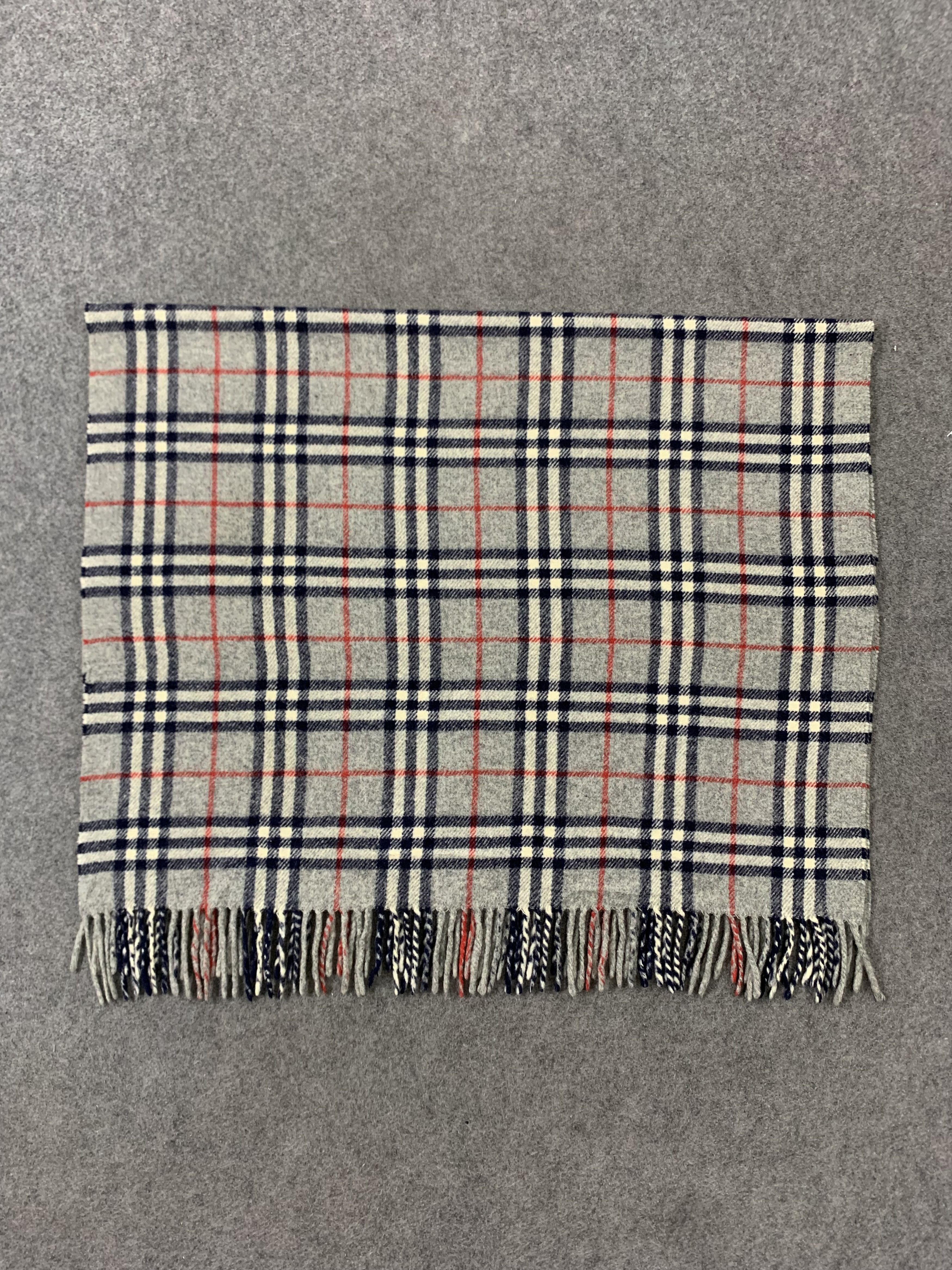 Burberry Burberrys Scarf Wool Muffler Neck Wrap BL9312 Size ONE SIZE - 3 Thumbnail