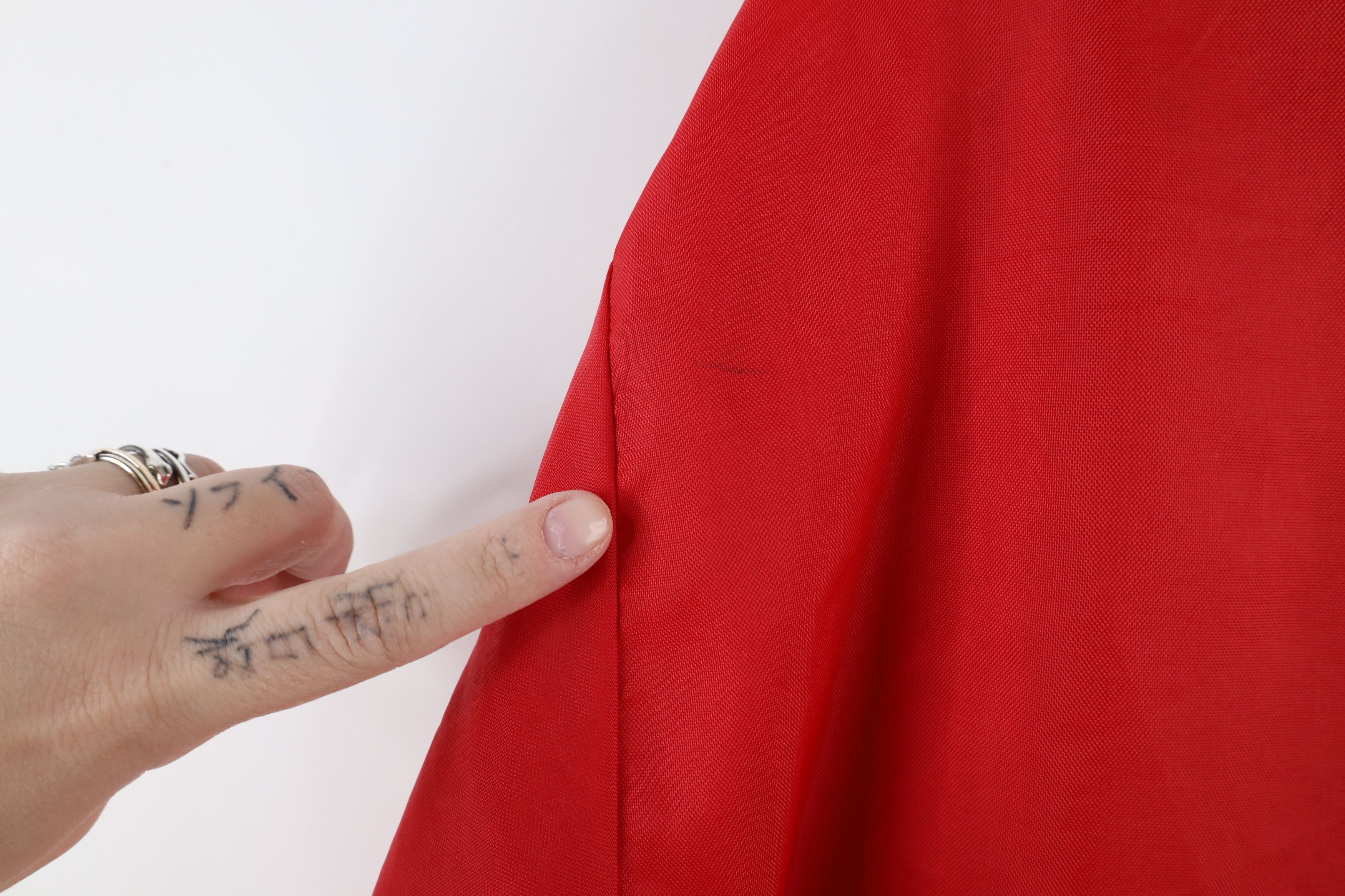 Vintage Vintage 70s Streetwear Coaches Windbreaker Jacket Red Size US XL / EU 56 / 4 - 13 Thumbnail