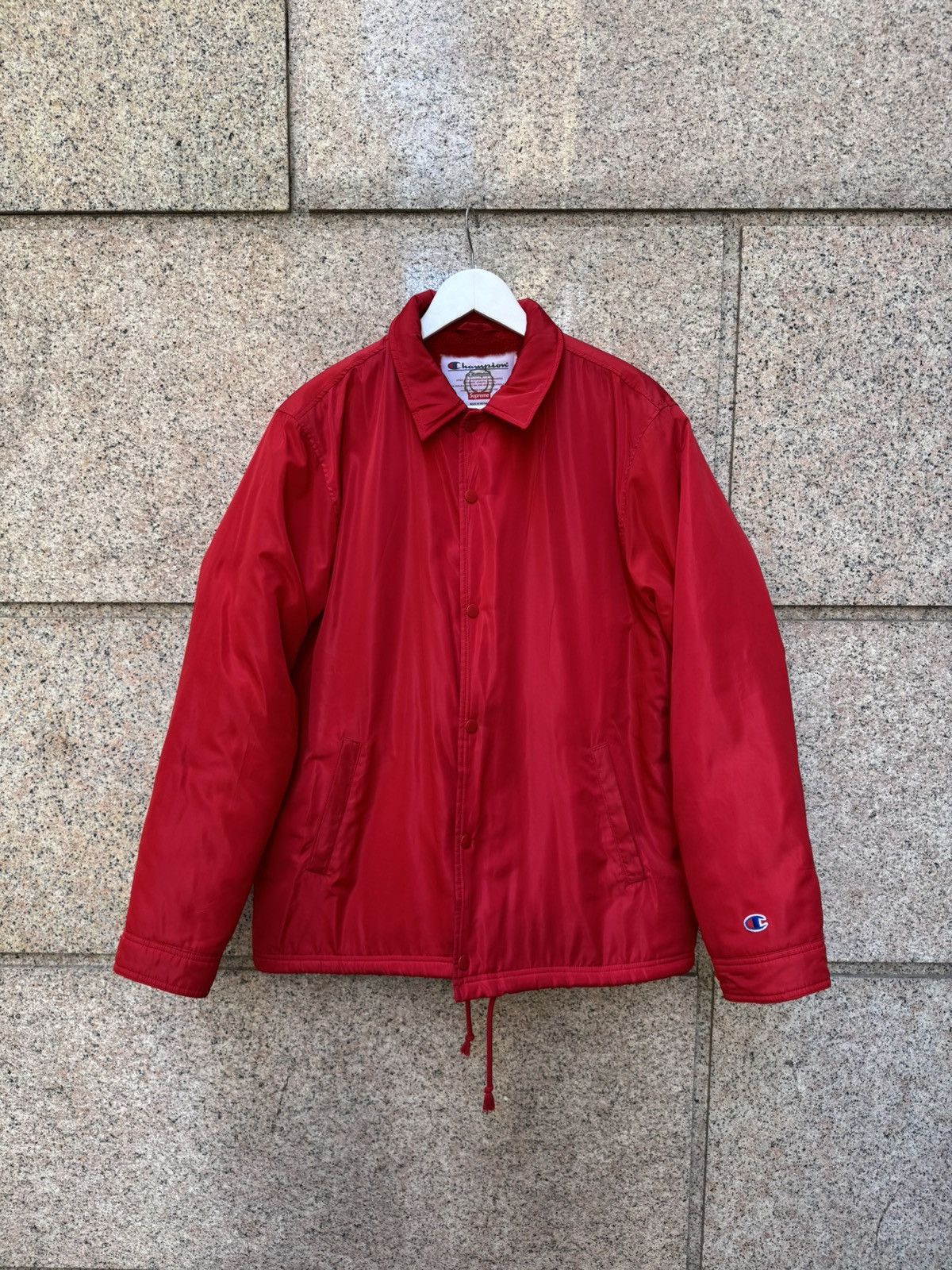 Champion × Supreme Supreme X Champion jacket navy L Size US L / EU 52-54 / 3 - 2 Thumbnail