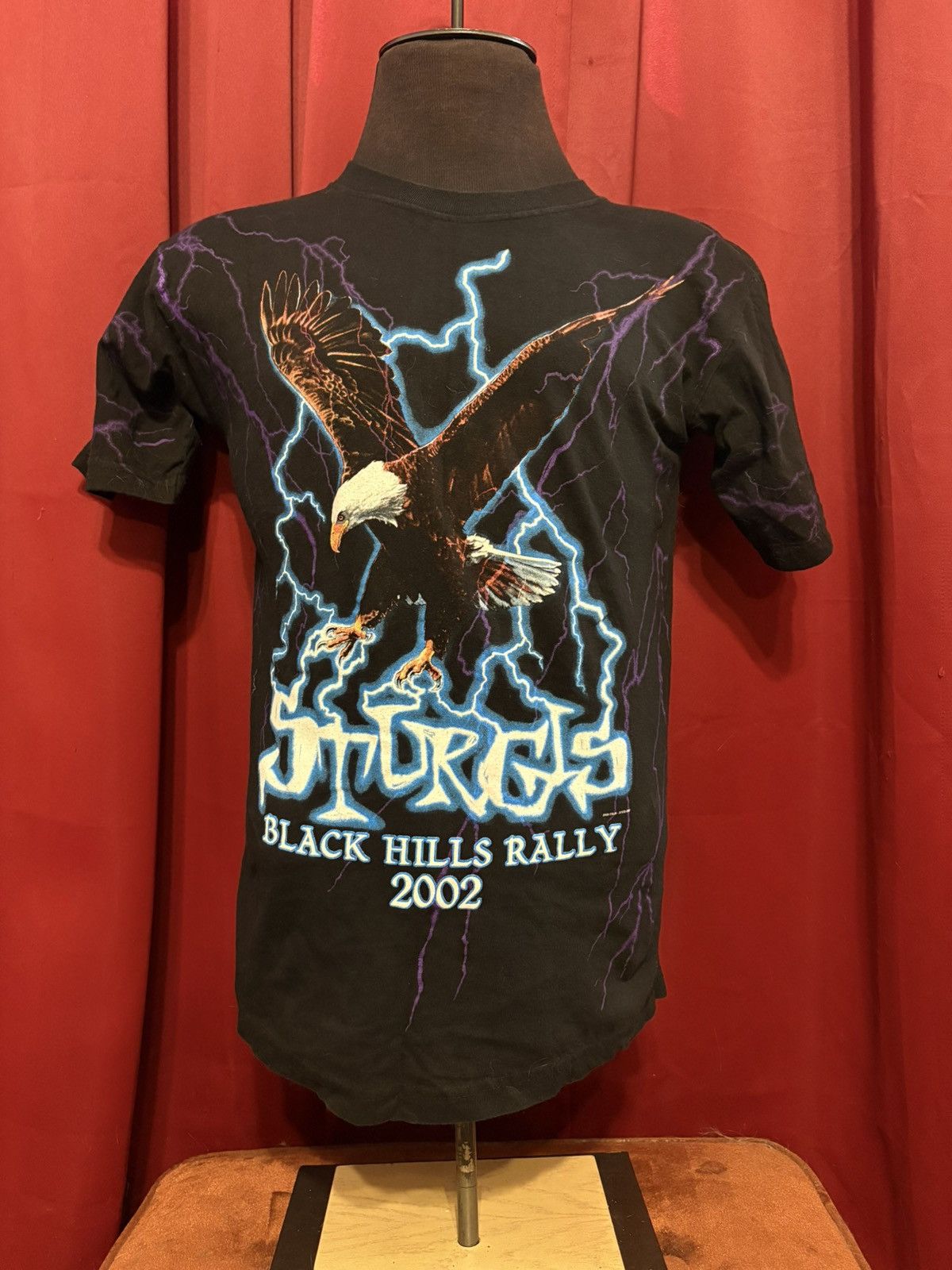 Harley Davidson Vintage Sturgis Bike Rally Tshirt Y2K Lightning Biker Tee Size US L / EU 52-54 / 3 - 1 Thumbnail