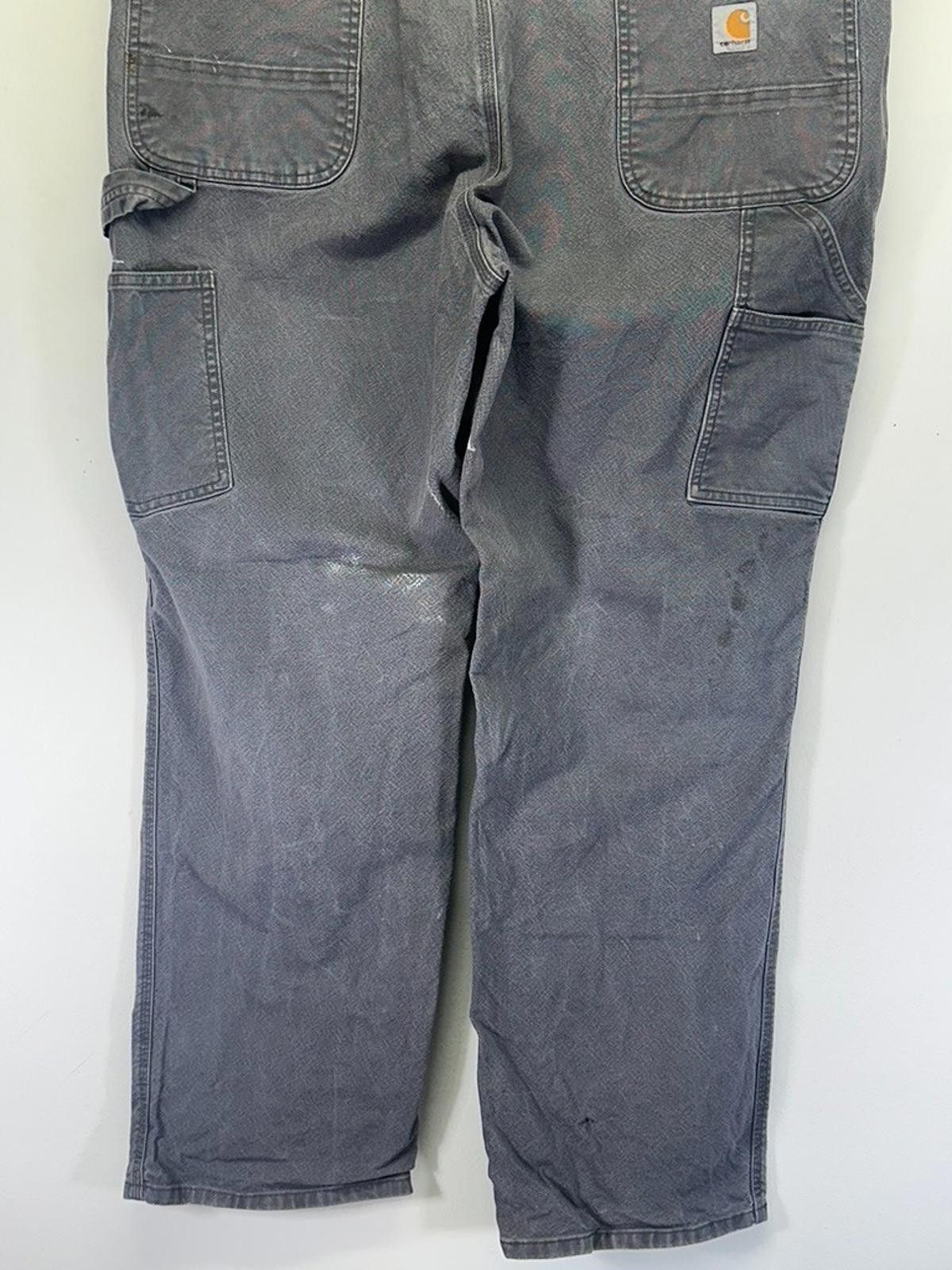 Carhartt Carhartt Men's 42/32 Gray Relaxed Fit Cargo Pants Size US 42 / EU 58 - 6 Thumbnail