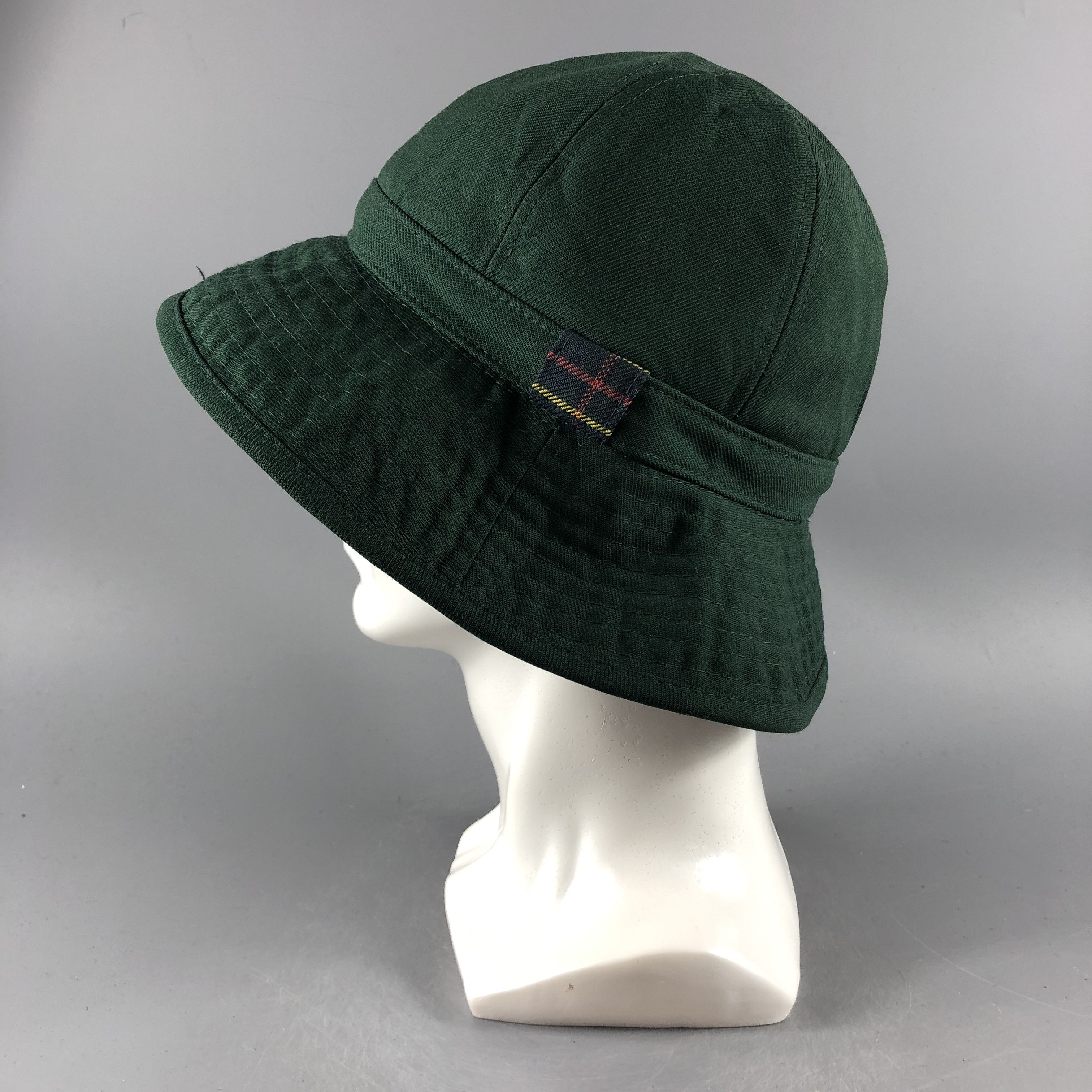 Japanese Brand × Vintage Unknown Green Bucket Hats -D681 Size ONE SIZE - 2 Thumbnail
