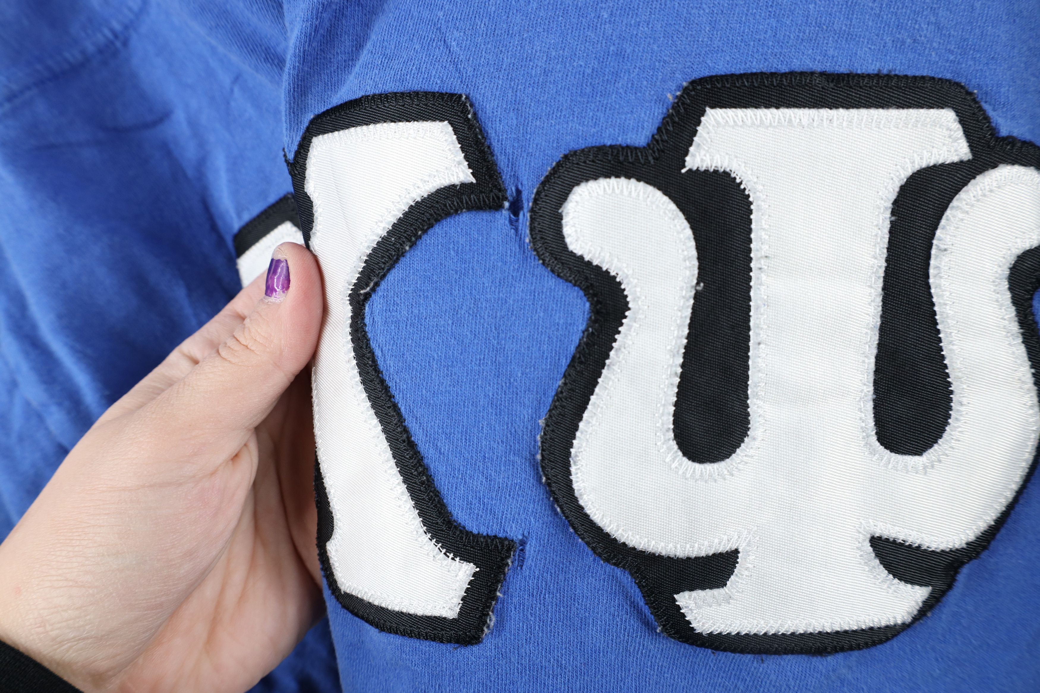 Vintage Vintage 80s Kappa Psi Fraternity Football Jersey T-Shirt USA Size US L / EU 52-54 / 3 - 7 Thumbnail