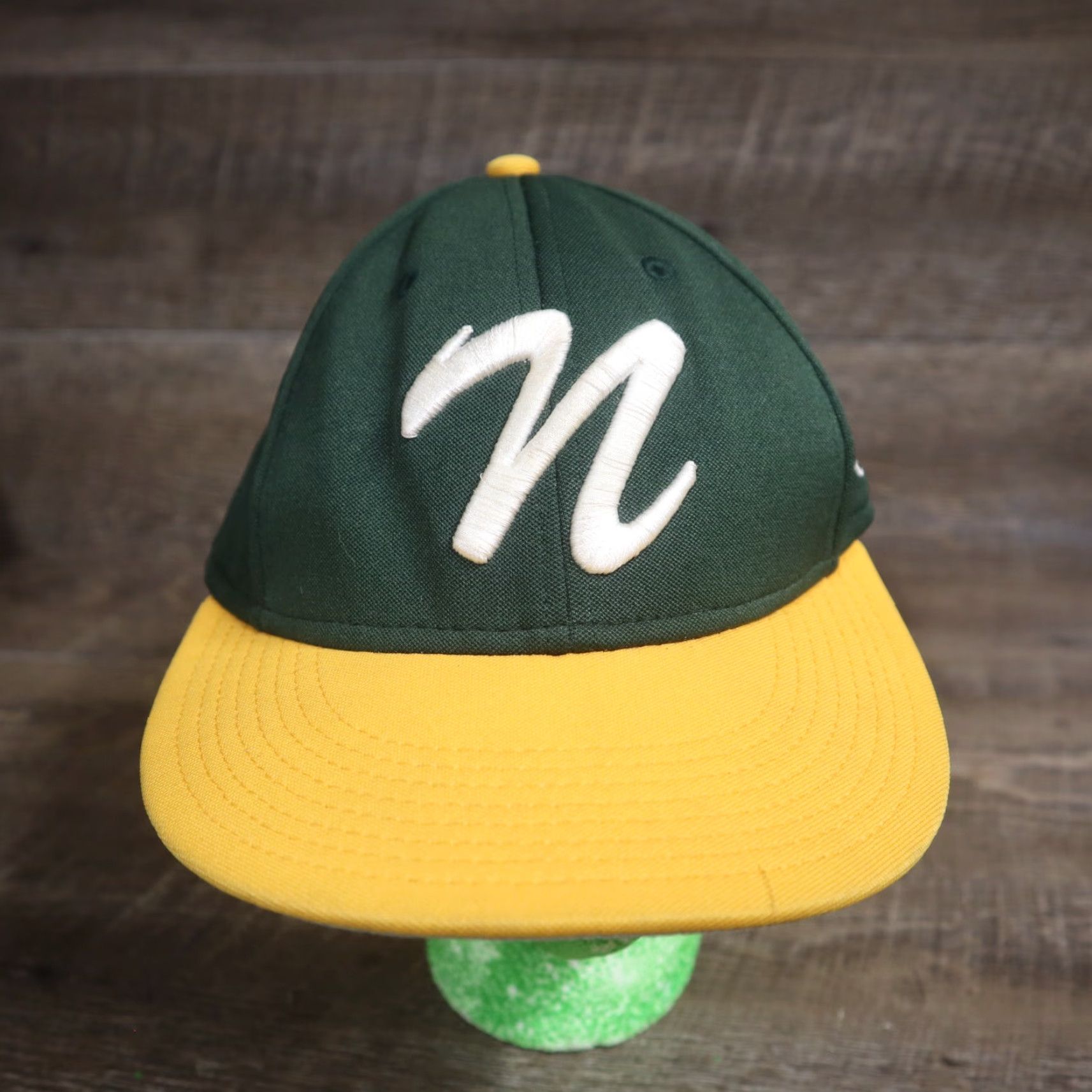 Vintage VIKING Hat Browning Green Adult Cap M Medium Women Hat Green Browning Viking Cap M Adults Baseball Cap Strap Womens Mens Boys Girls Size ONE SIZE - 2 Thumbnail