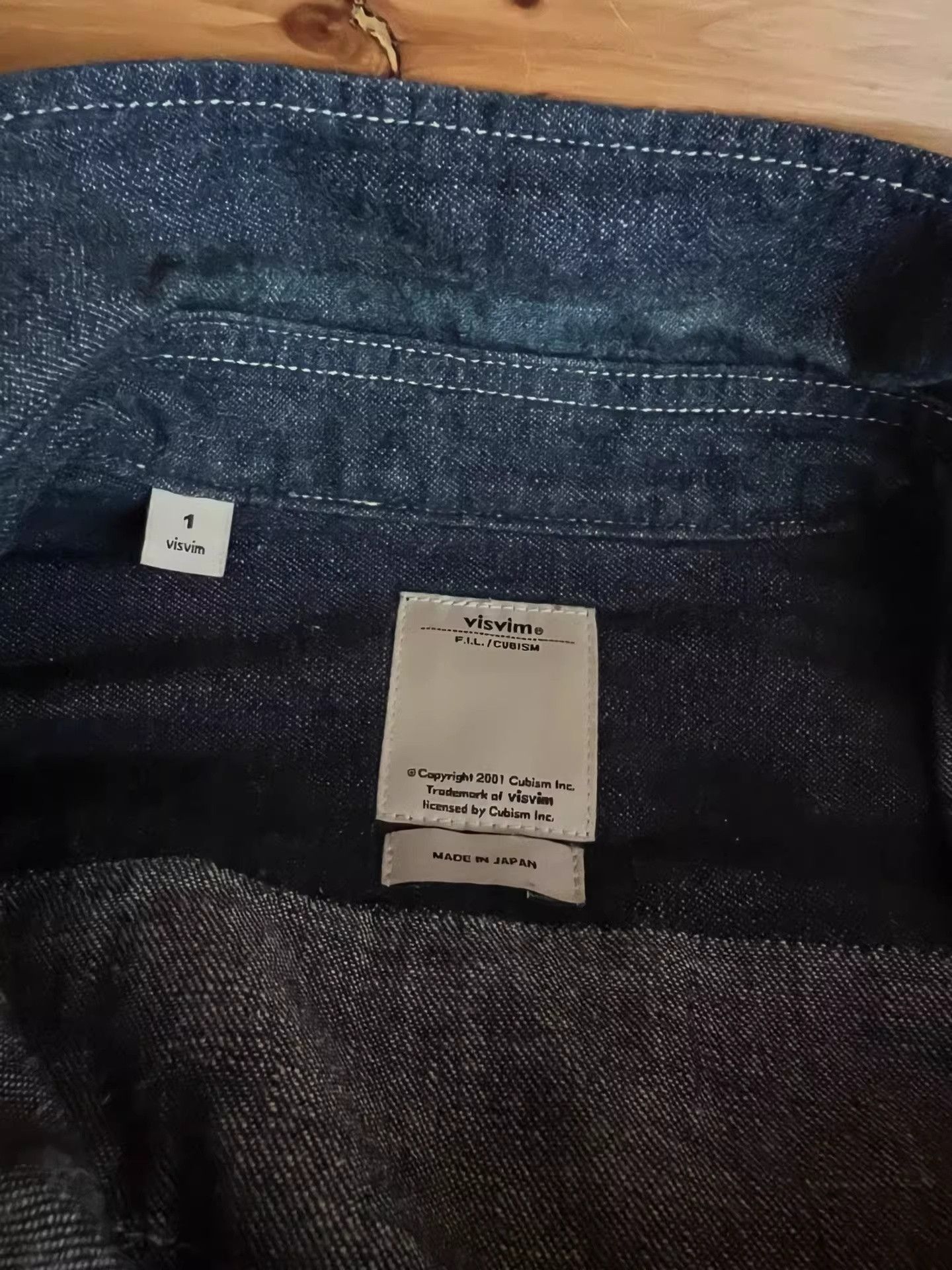 Visvim visvim 15AW Indian Drop Denim Shirt Size US S / EU 44-46 / 1 - 7 Thumbnail
