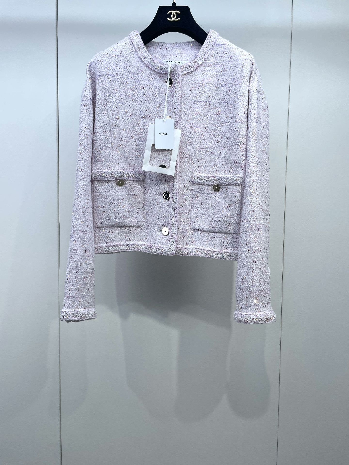 Chanel Chanel 26P Tweed Glitter Woven Jacket Size S / US 4 / IT 40 - 1 Thumbnail