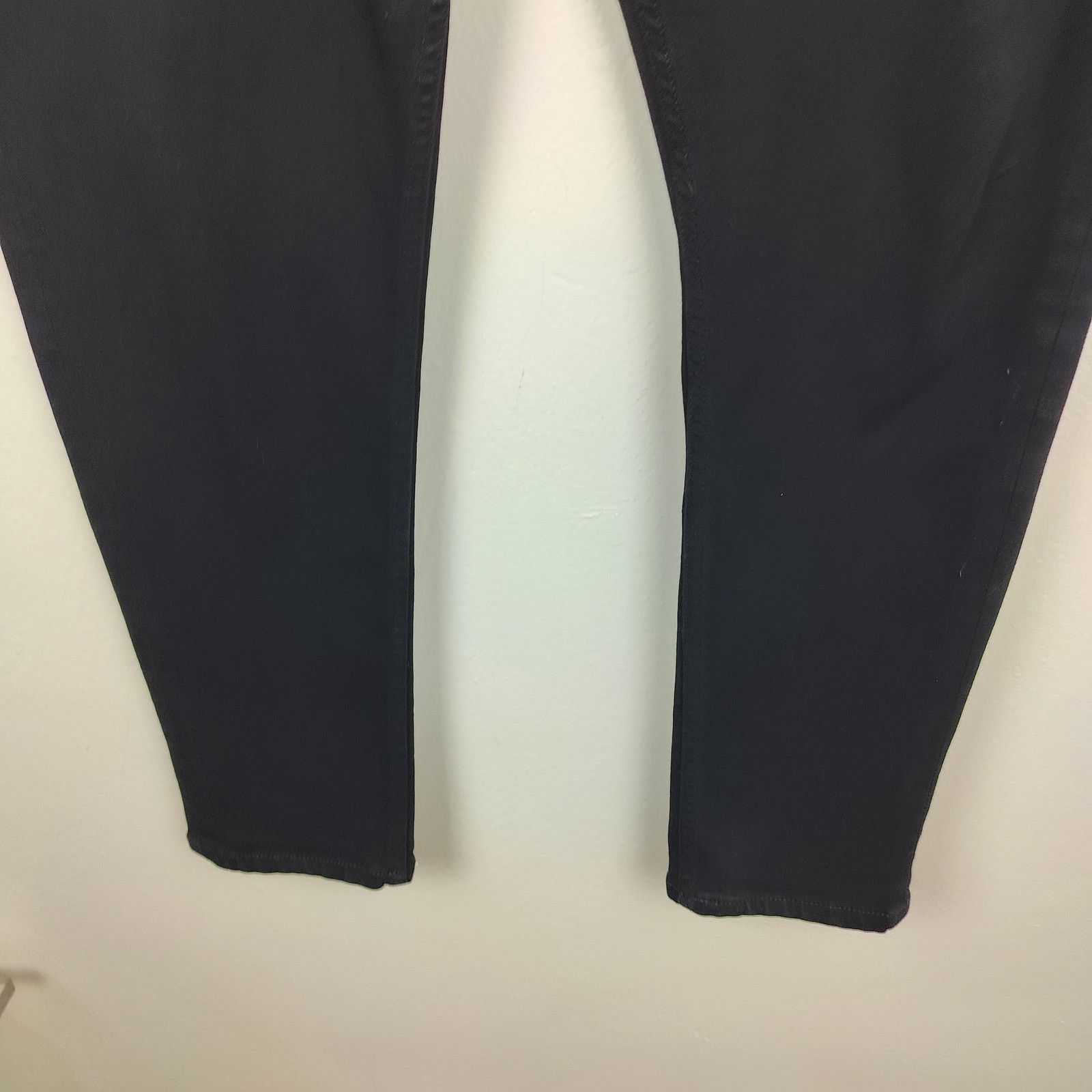 Paige Paige Lennox Jeans Men 38 Black Slim Straight Fit Moto Biker Size US 38 / EU 54 - 4 Thumbnail
