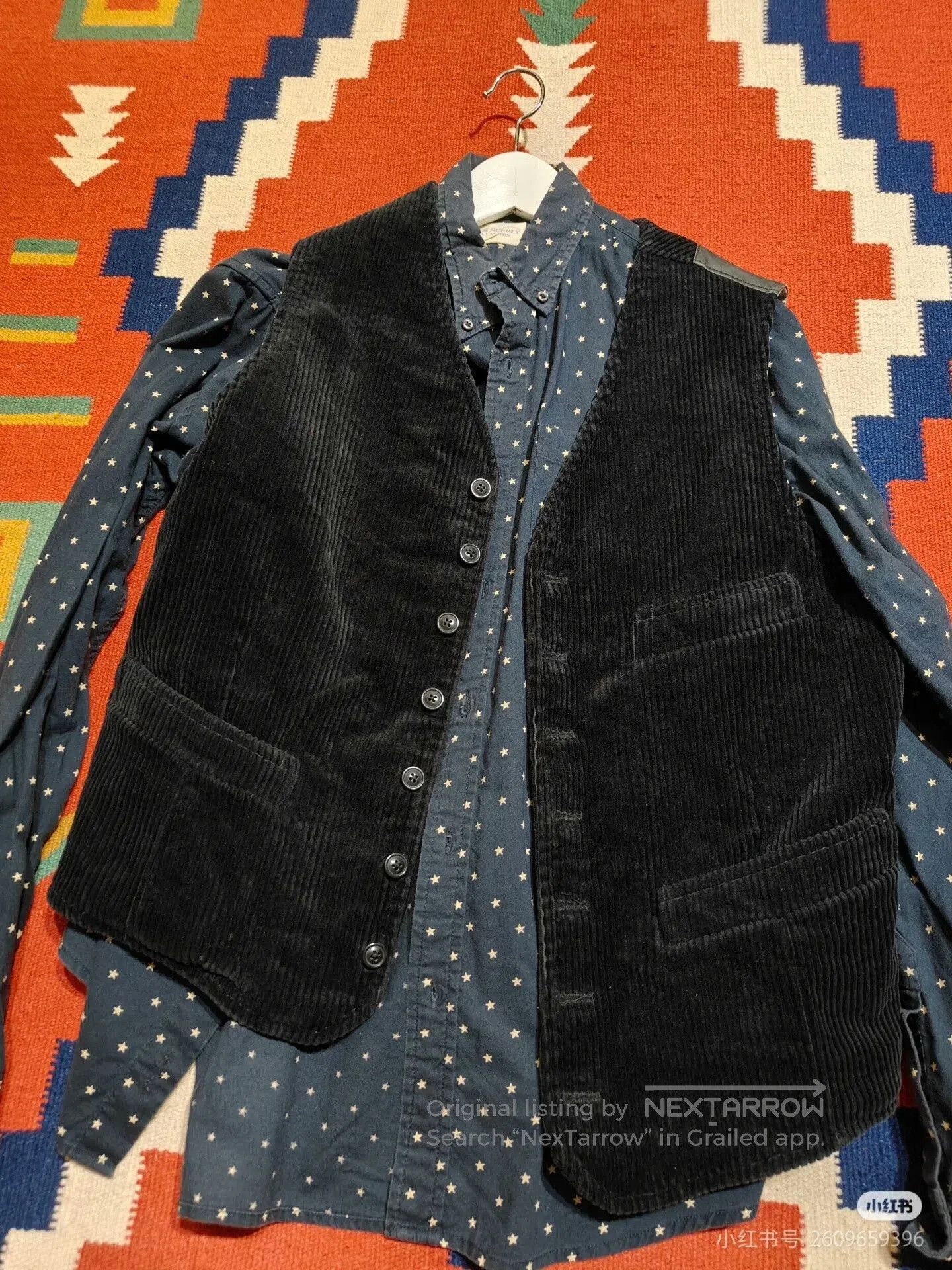 RRL Ralph Lauren Ralph Lauren RRL Star Print Shirt. Size US M / EU 48-50 / 2 - 7 Thumbnail
