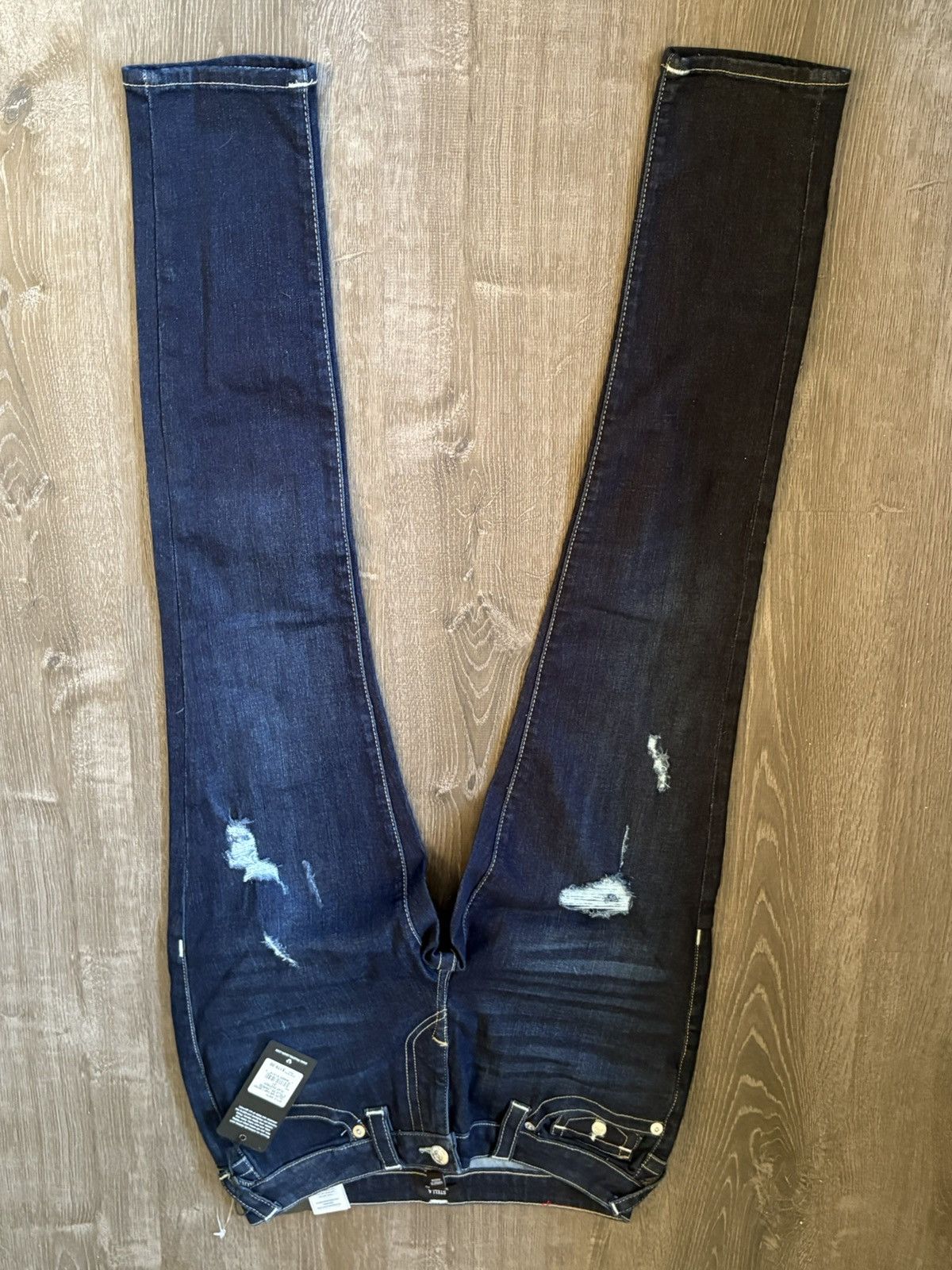 True Religion True Religion Stella Low Rise Skinny Jeans Size 31" - 5 Thumbnail
