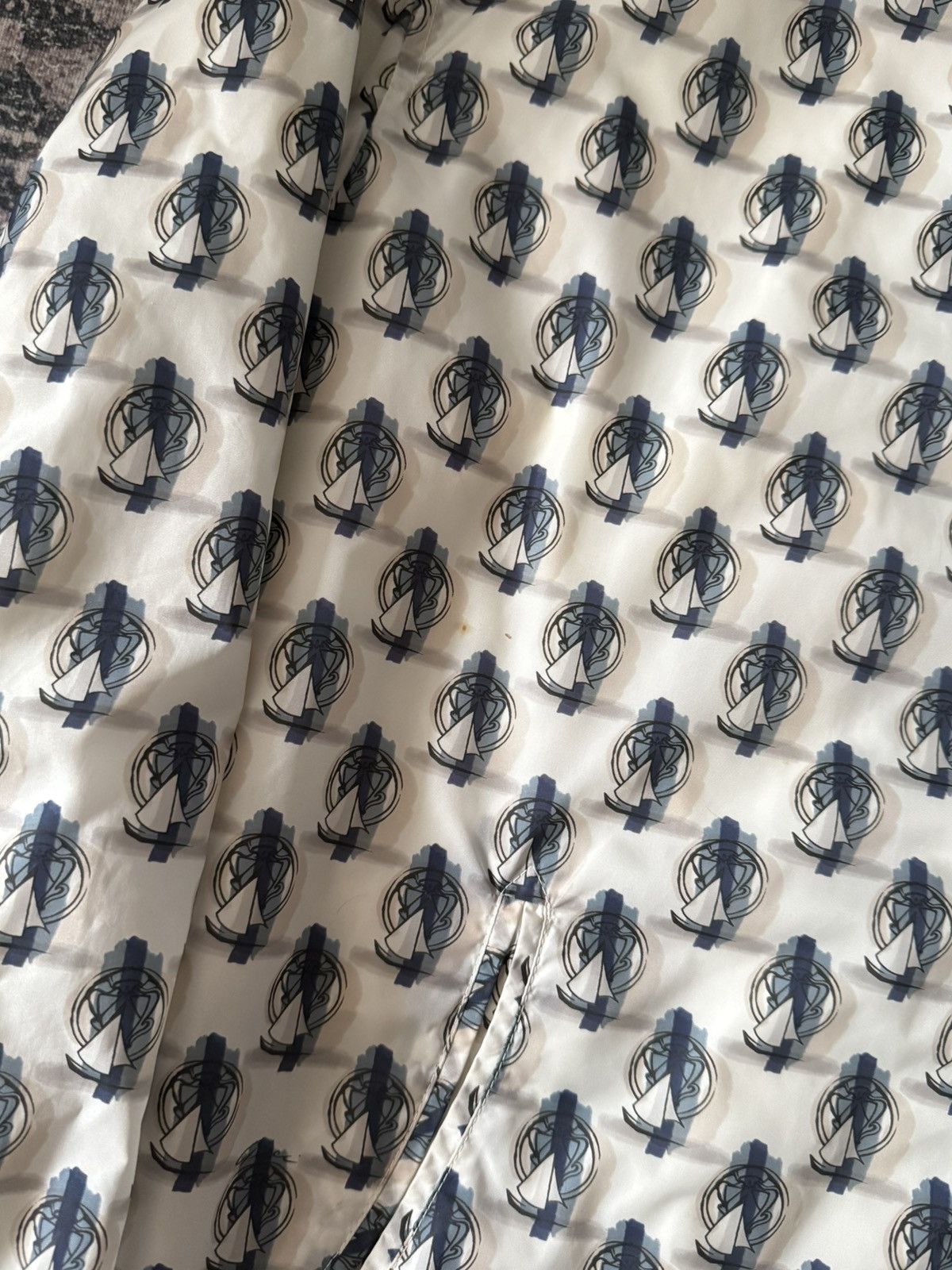Gucci 🔥GUCCI MONOGRAM JACKET WHITE AND BLACK Size US L / EU 52-54 / 3 - 20 Thumbnail